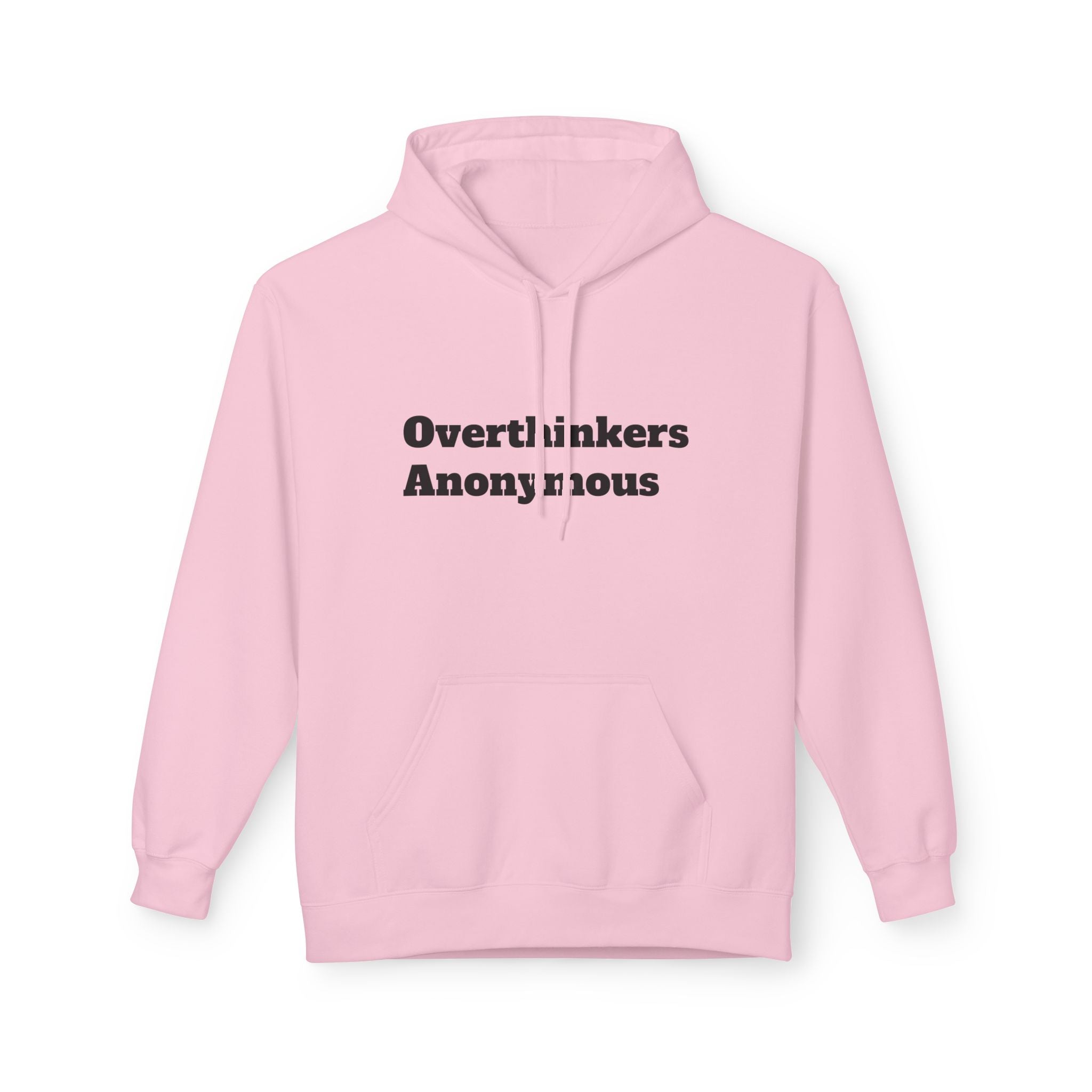 Overthinkers Anonymous Hoodie | Mental Health Comfort Wear | Cozy Anxiety Relief Sweatshirt