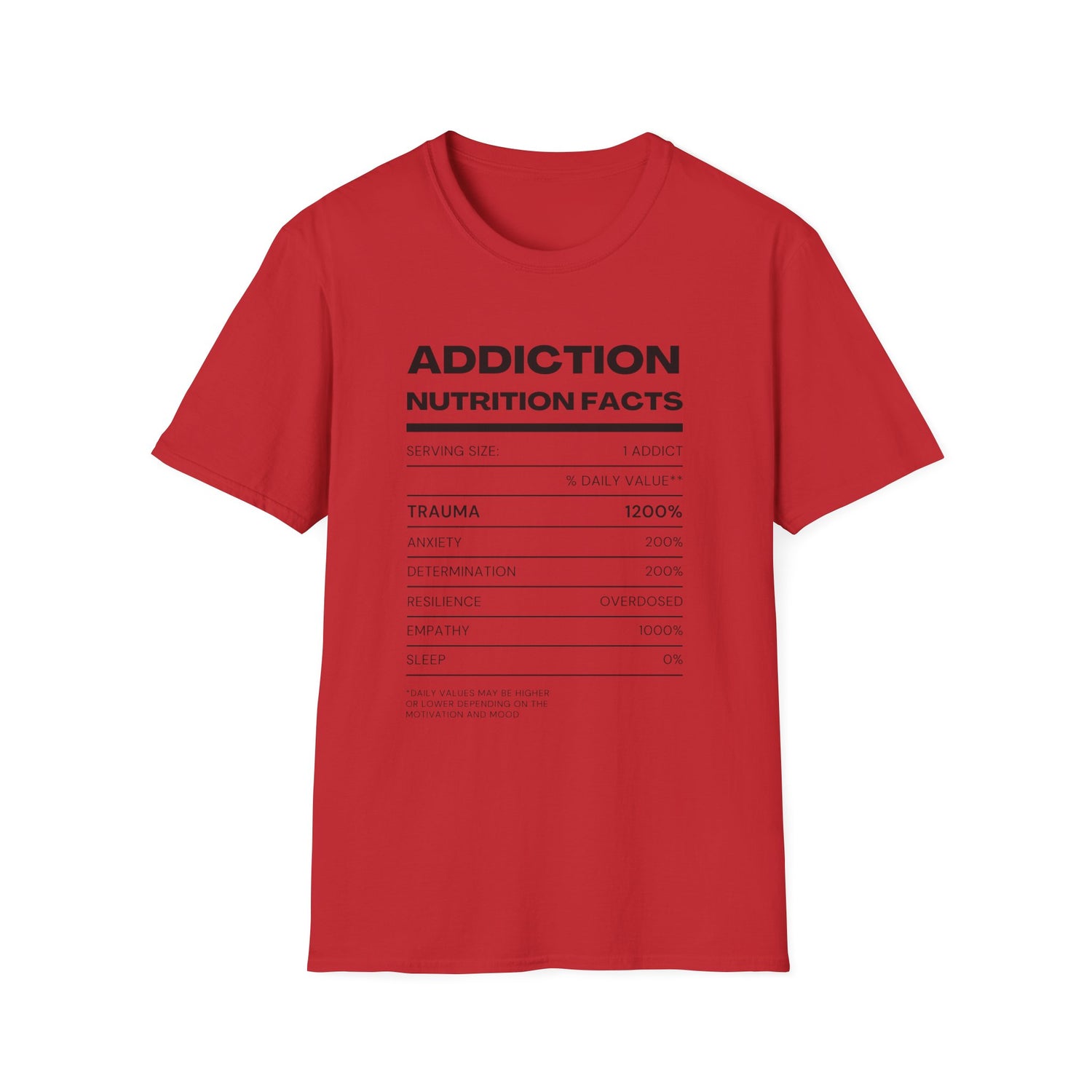 Nutrition Mental Health Unisex T-Shirt