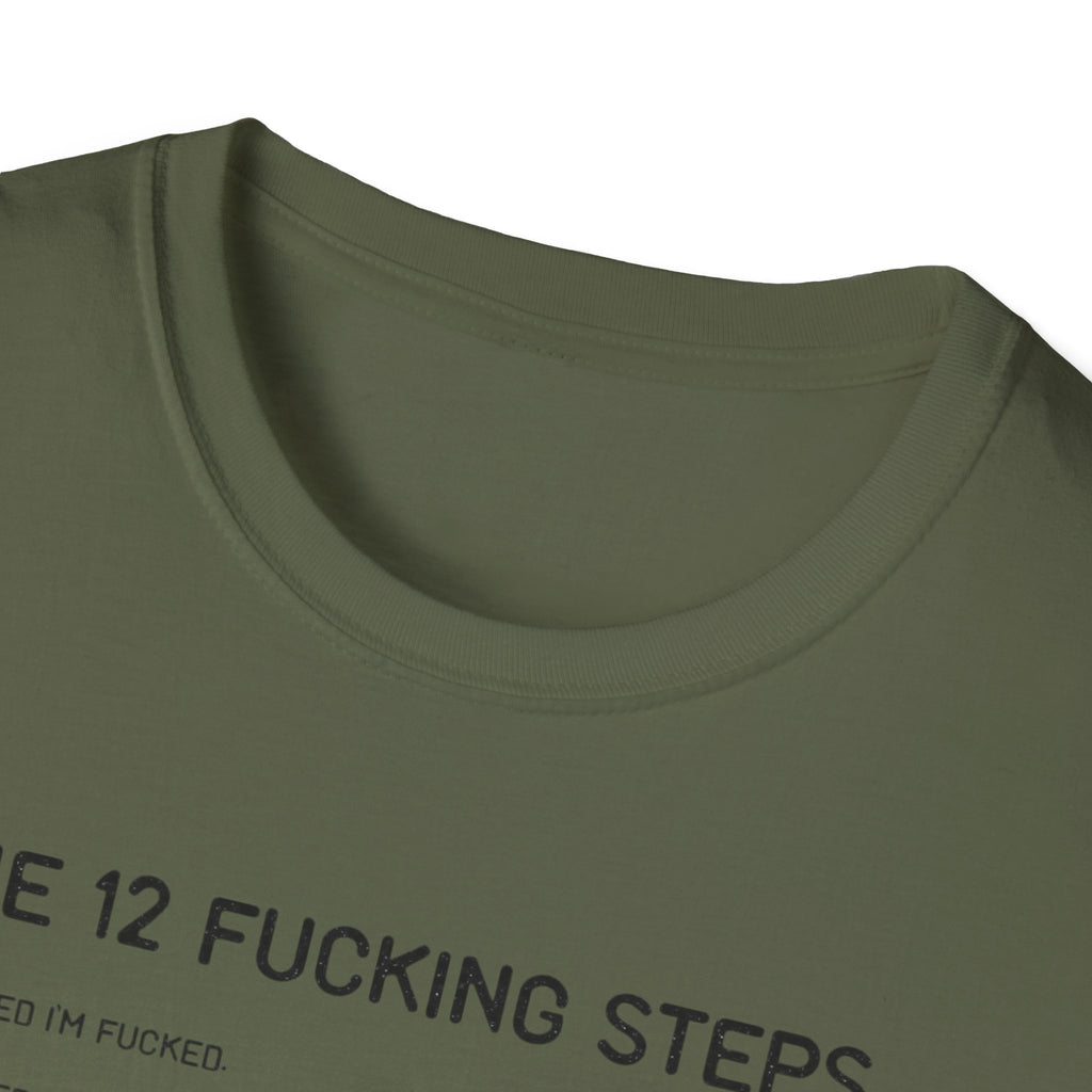 12 Fing steps funny tshirt