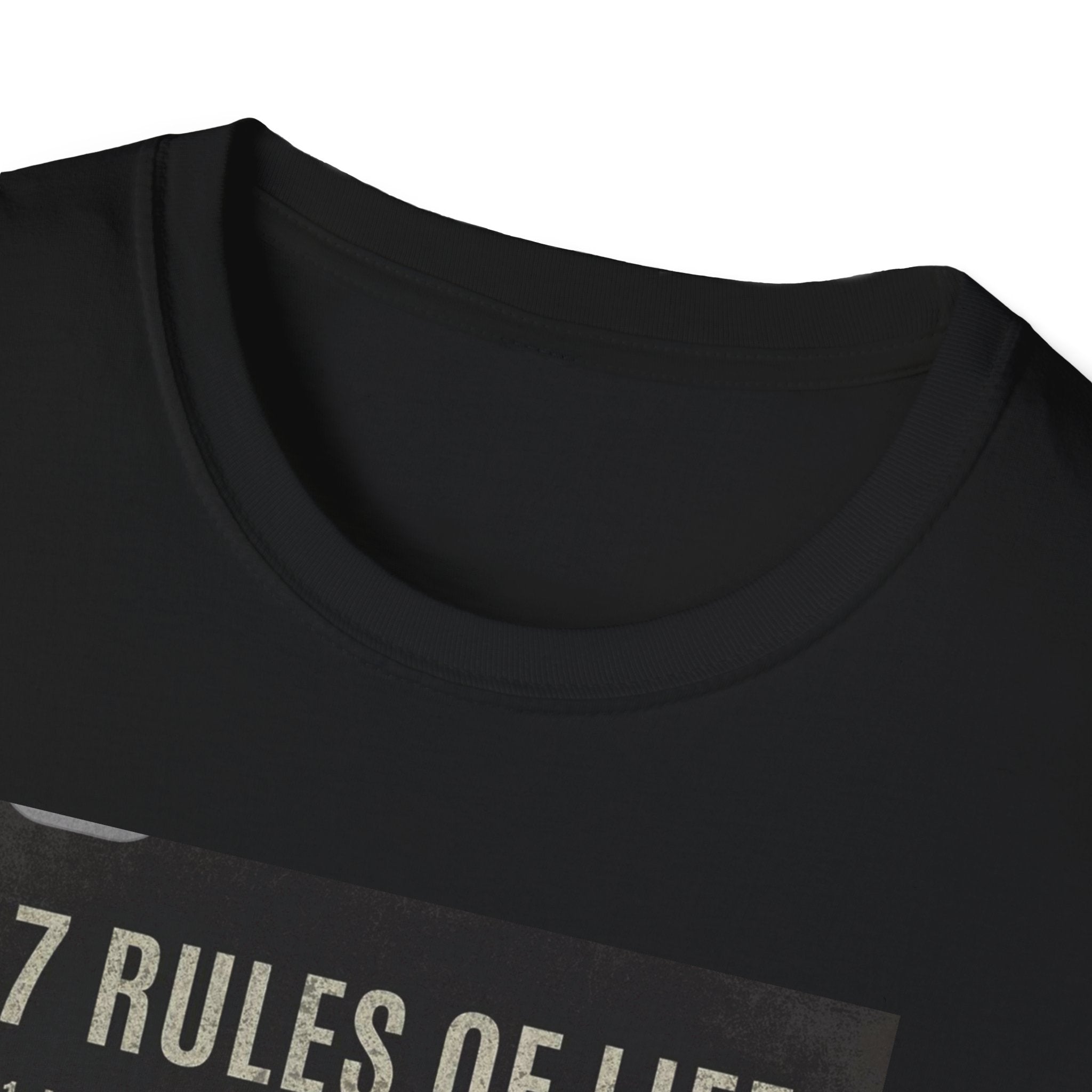 Unisex T-Shirt - Rules of Life & Addiction Design