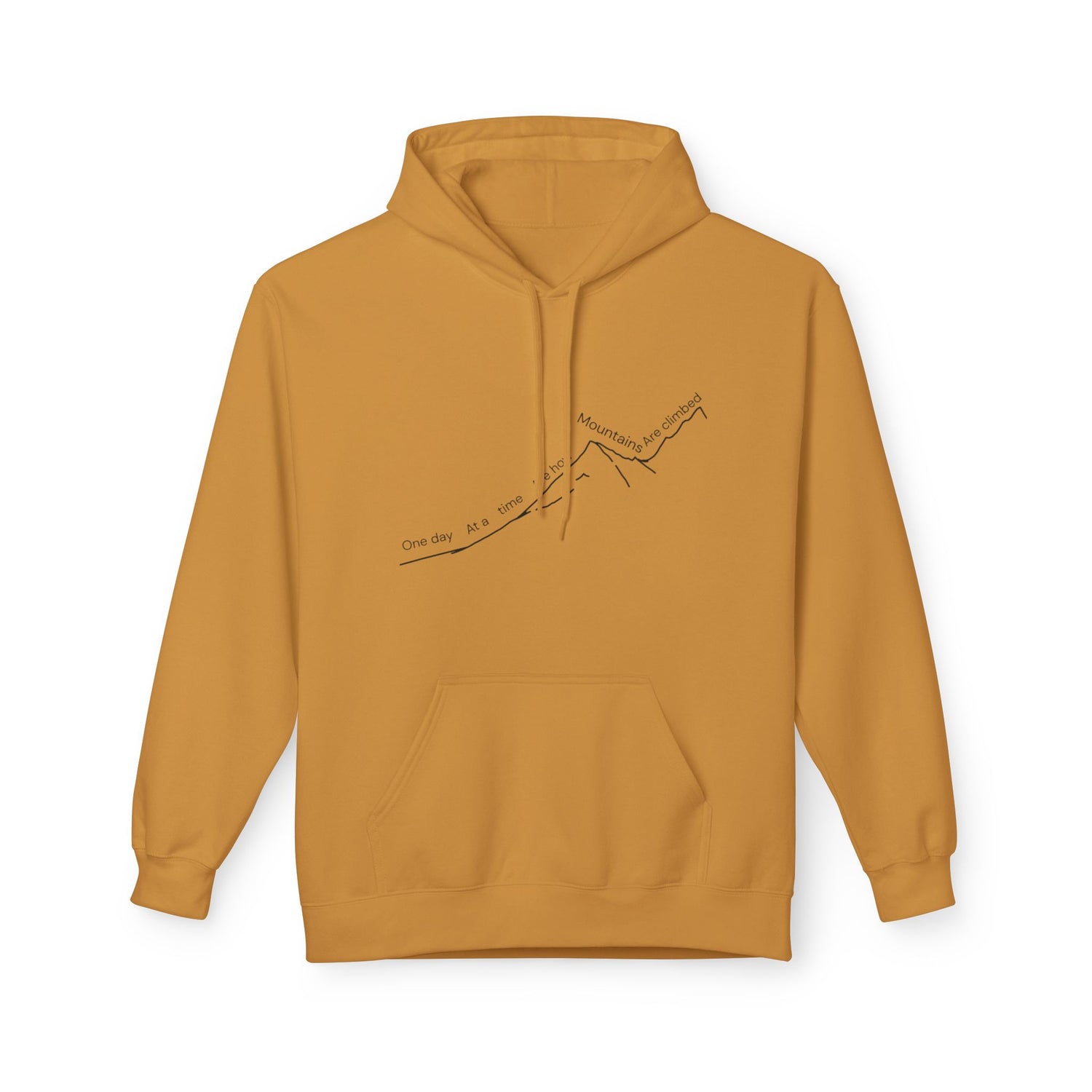 One Day at a Time Mountain Climb Sweater - Motivational