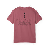 Semicolon Mental Health Awareness T-Shirt