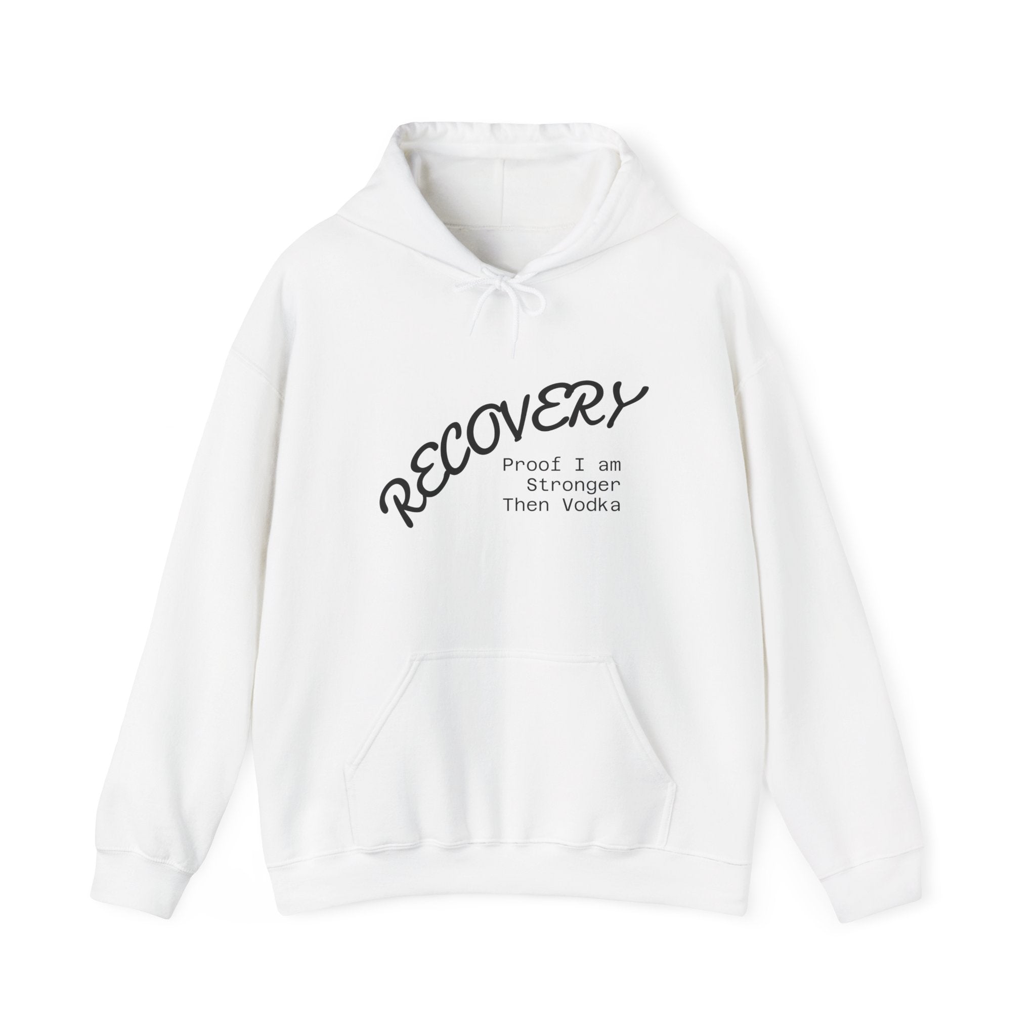 Recovery Hoodie - Proof I am Stronger Than Vodka, Cozy Sweatshirt, Unisex Fashion, Recovery Gifts, Alcohol Awareness Apparel, Comfort [...]