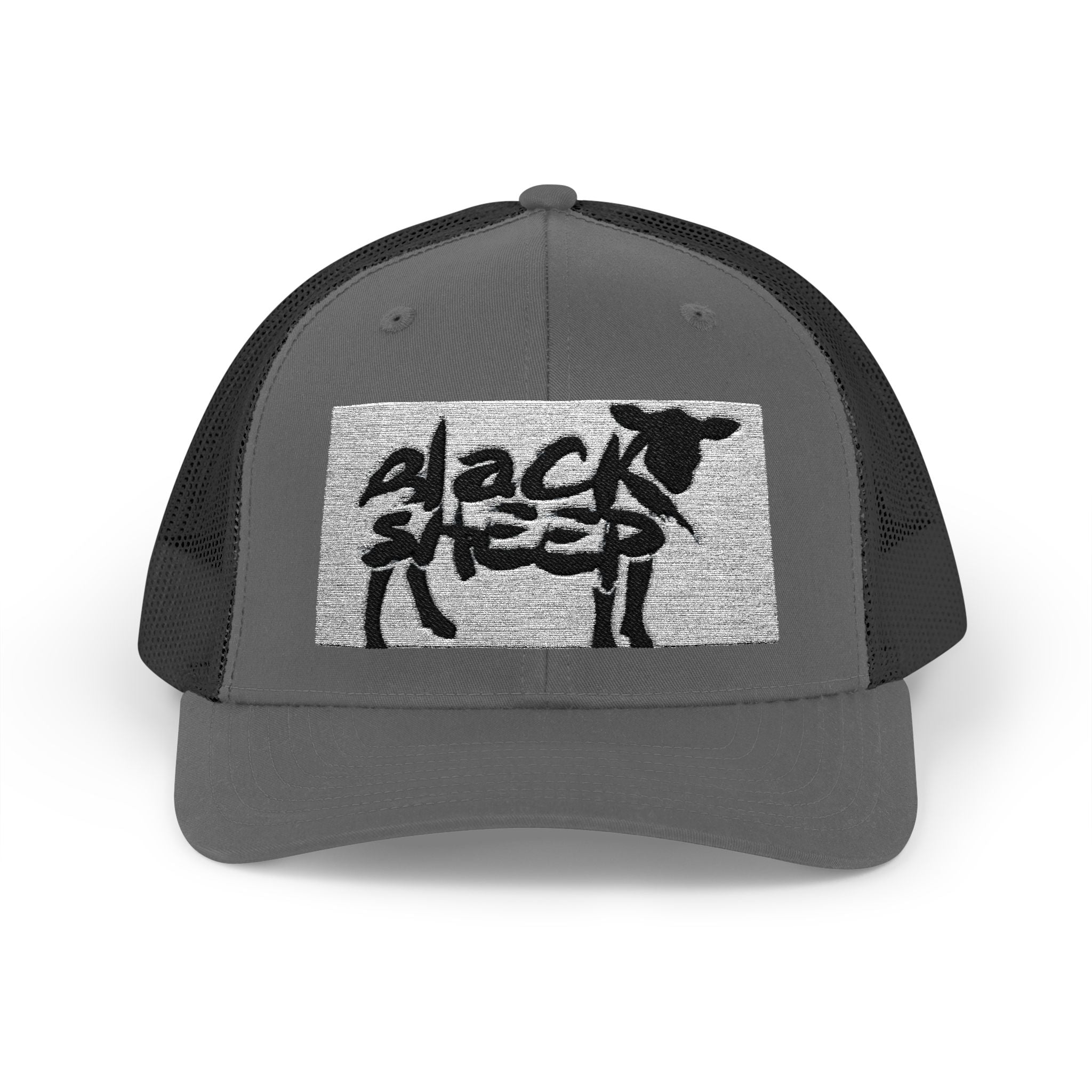 Trendy Black Sheep Snapback Trucker Cap - Cool Hat for Casual Outings, Fashion Statement, Gifts for Him/Her, Summer Accessory, Fun Party Hat