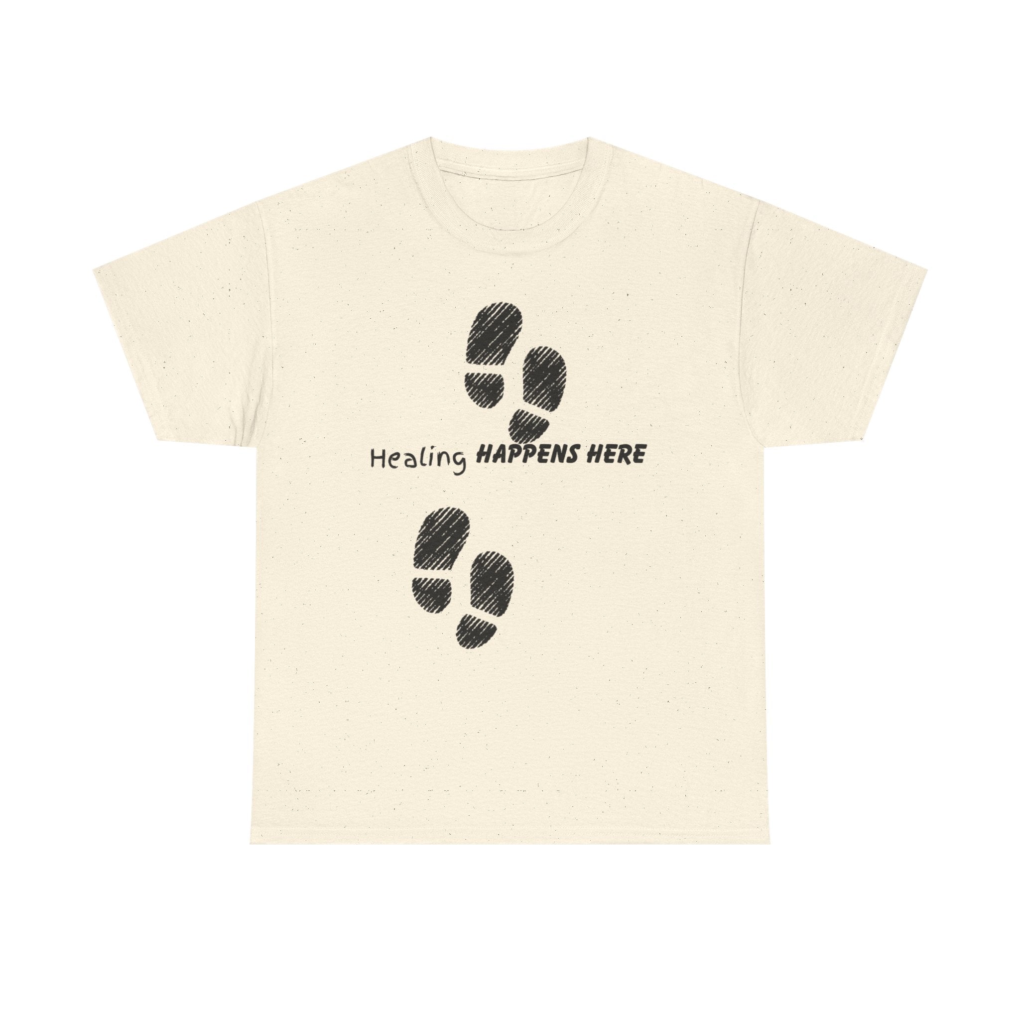 Healing Happens Here T-Shirt | Mental Health & Recovery Shirt | Inspirational Self-Care Tee for Healing and Growth