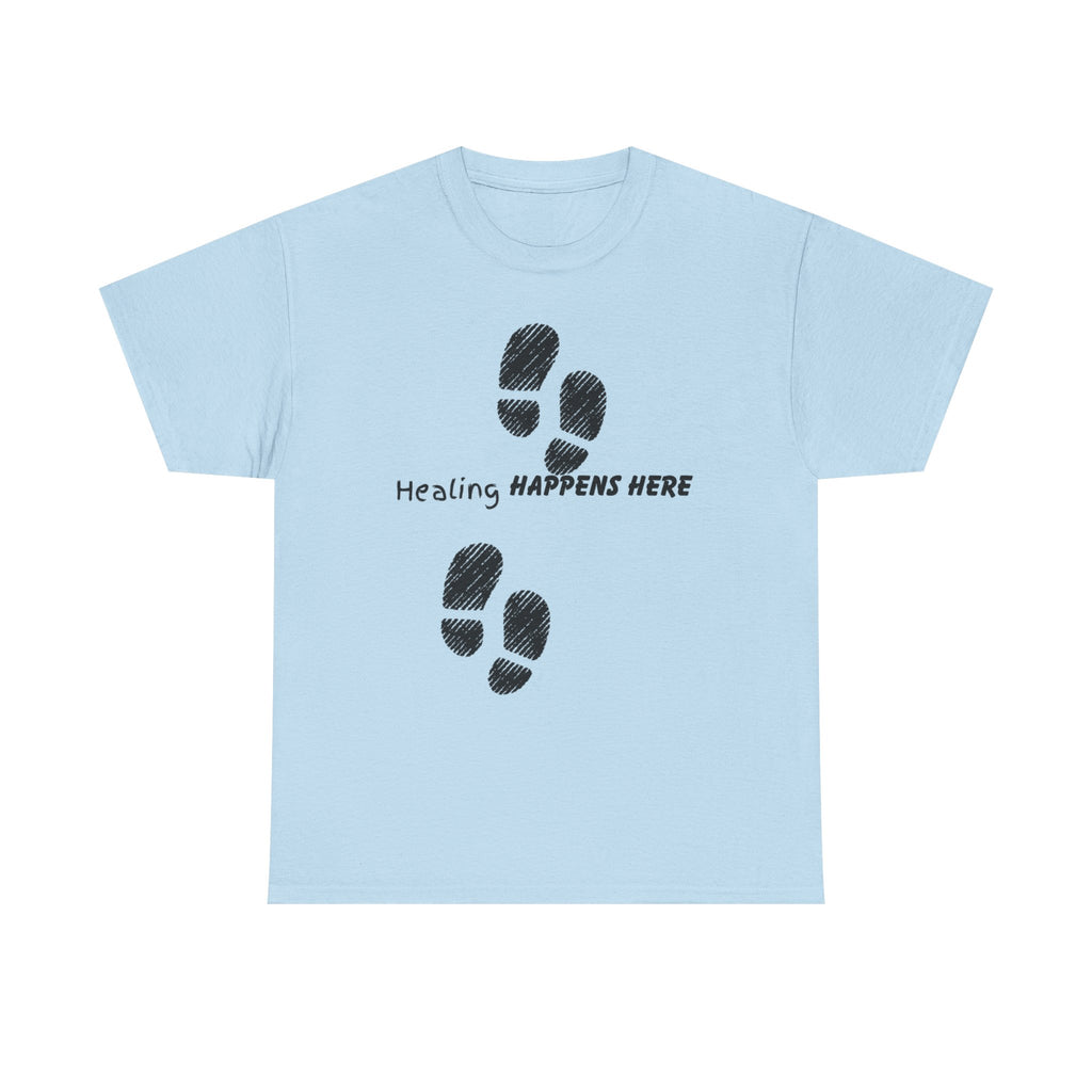 Healing Happens Here T-Shirt | Mental Health & Recovery Shirt | Inspirational Self-Care Tee for Healing and Growth