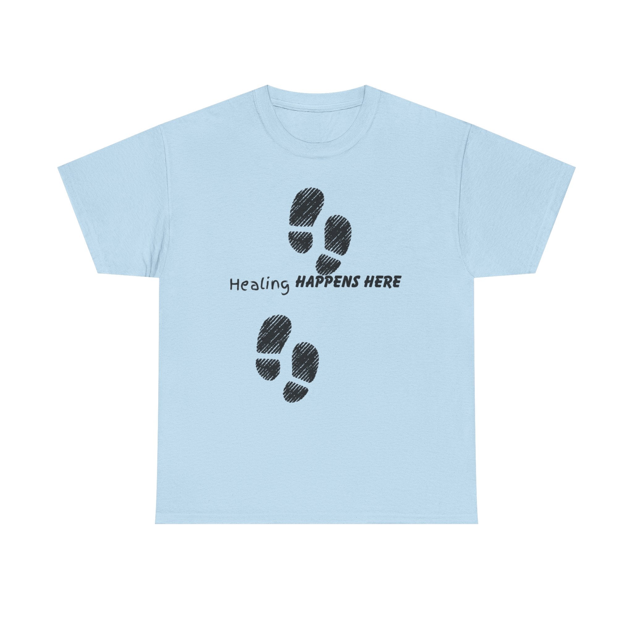 Healing Happens Here T-Shirt | Mental Health & Recovery Shirt | Inspirational Self-Care Tee for Healing and Growth