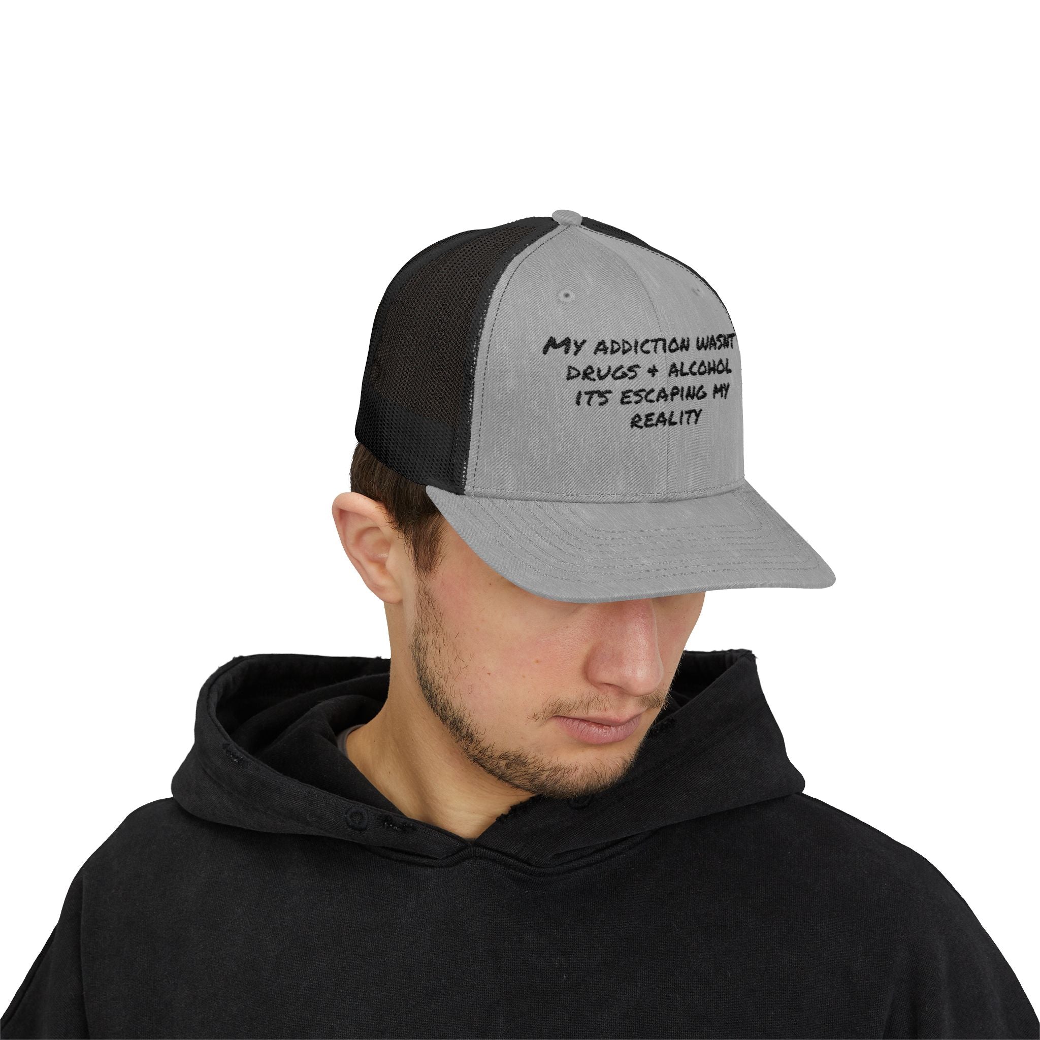 Snapback Cap - Addiction Escape Reality Statement Hat