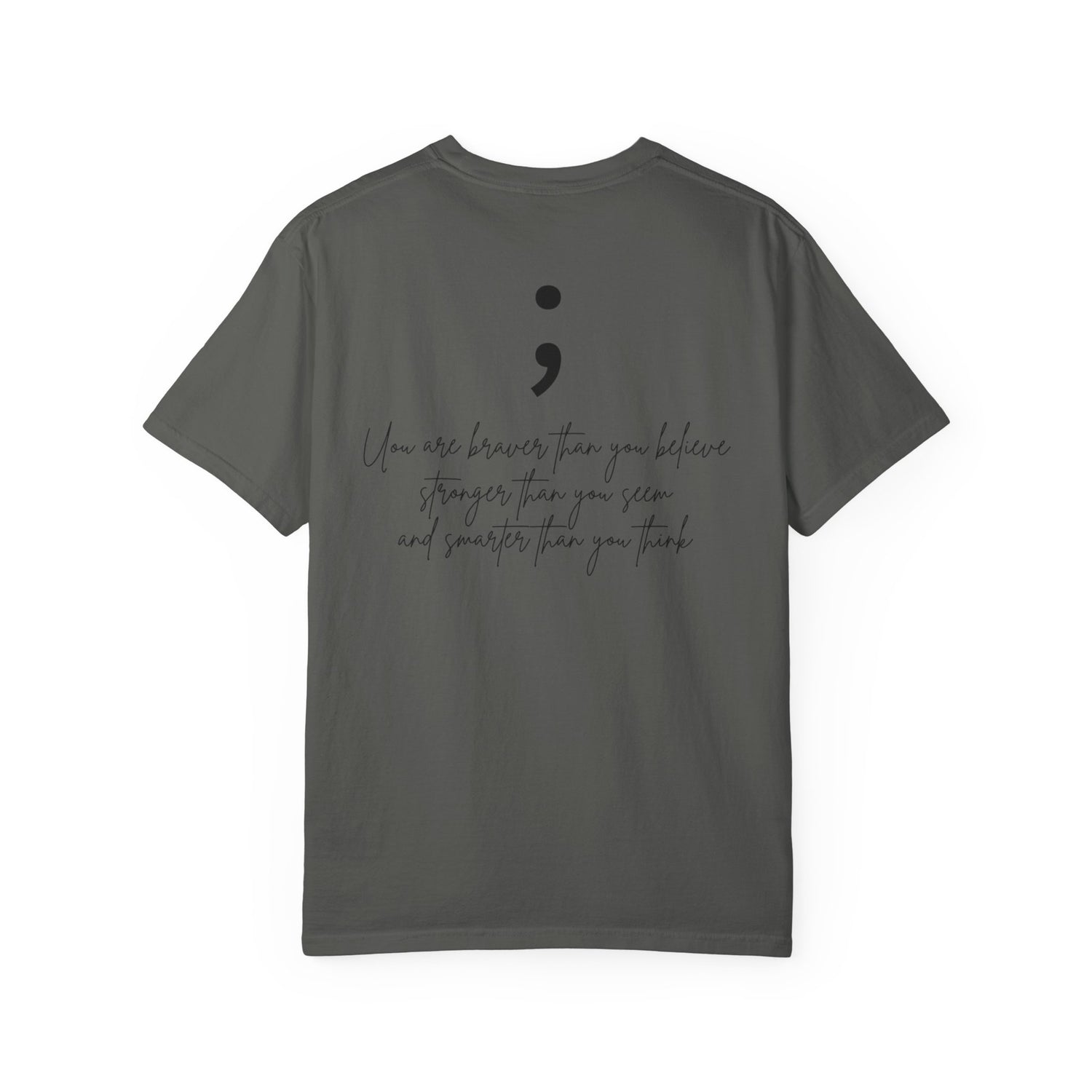 Semicolon Mental Health Awareness T-Shirt