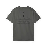 Semicolon Mental Health Awareness T-Shirt
