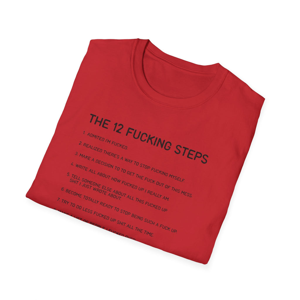 12 Fing steps funny tshirt