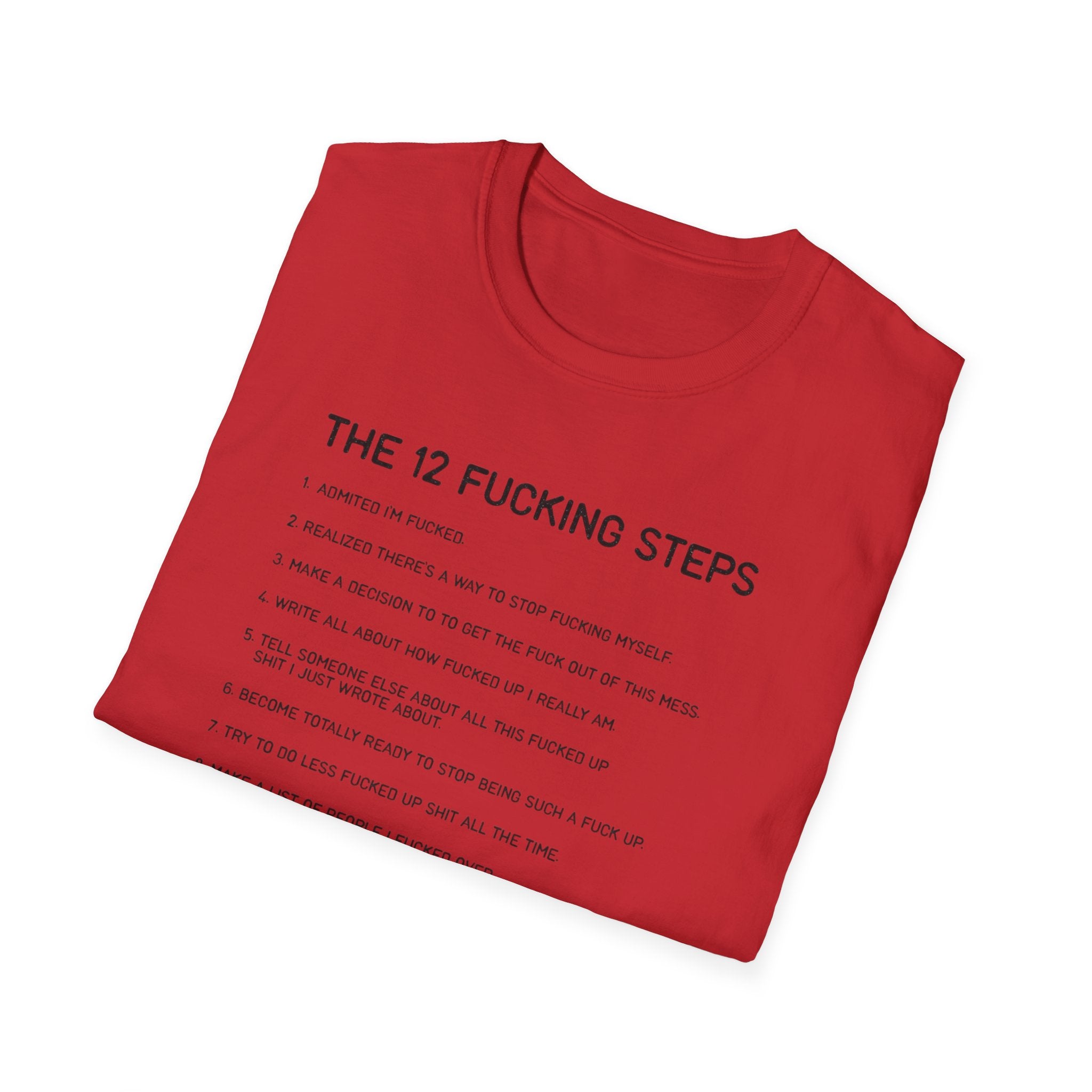 12 Fing steps funny tshirt