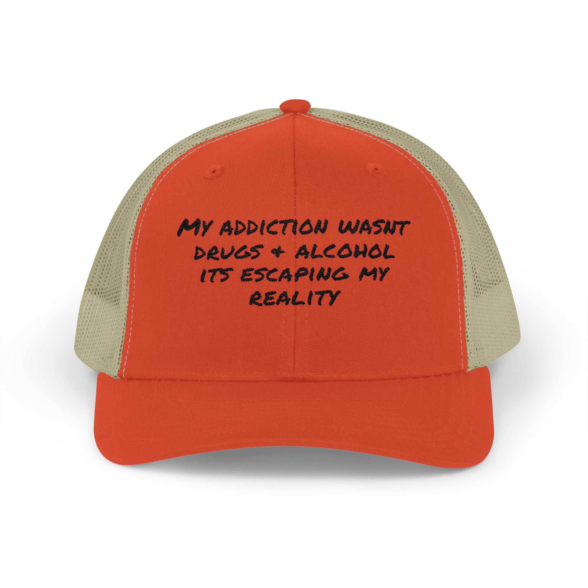Snapback Cap - Addiction Escape Reality Statement Hat