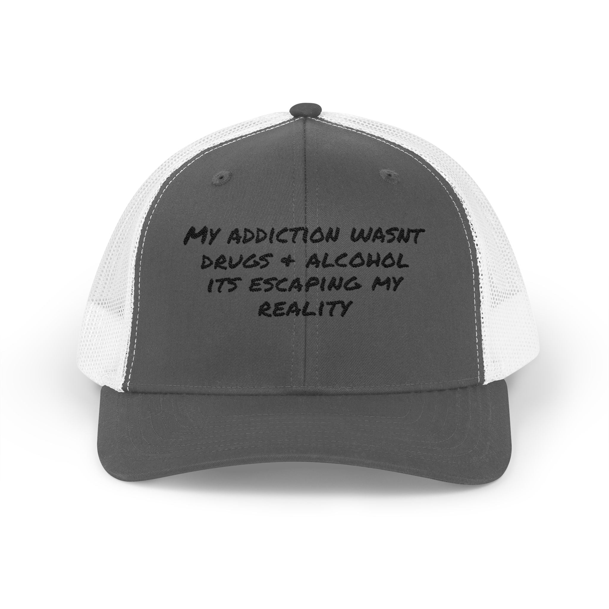 Snapback Cap - Addiction Escape Reality Statement Hat