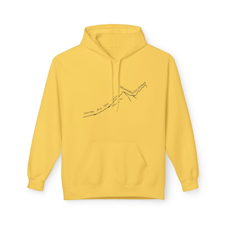 One Day at a Time Mountain Climb Sweater - Motivational