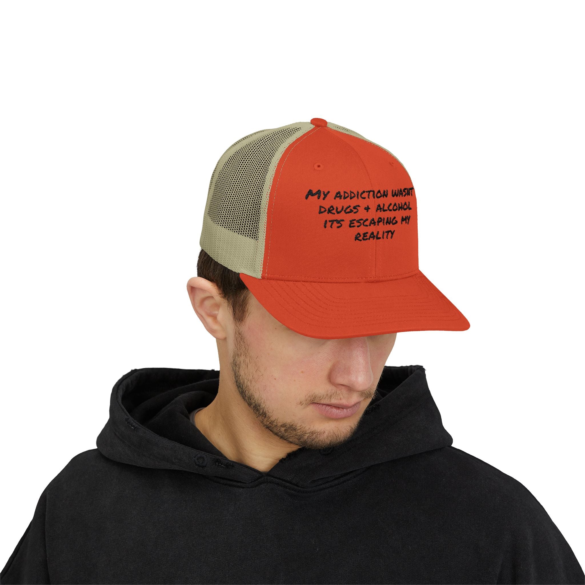Snapback Cap - Addiction Escape Reality Statement Hat