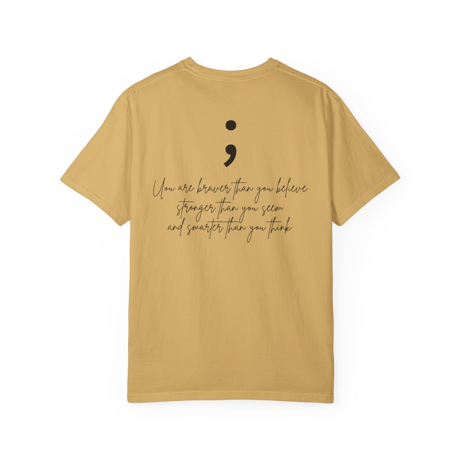 Semicolon Mental Health Awareness T-Shirt