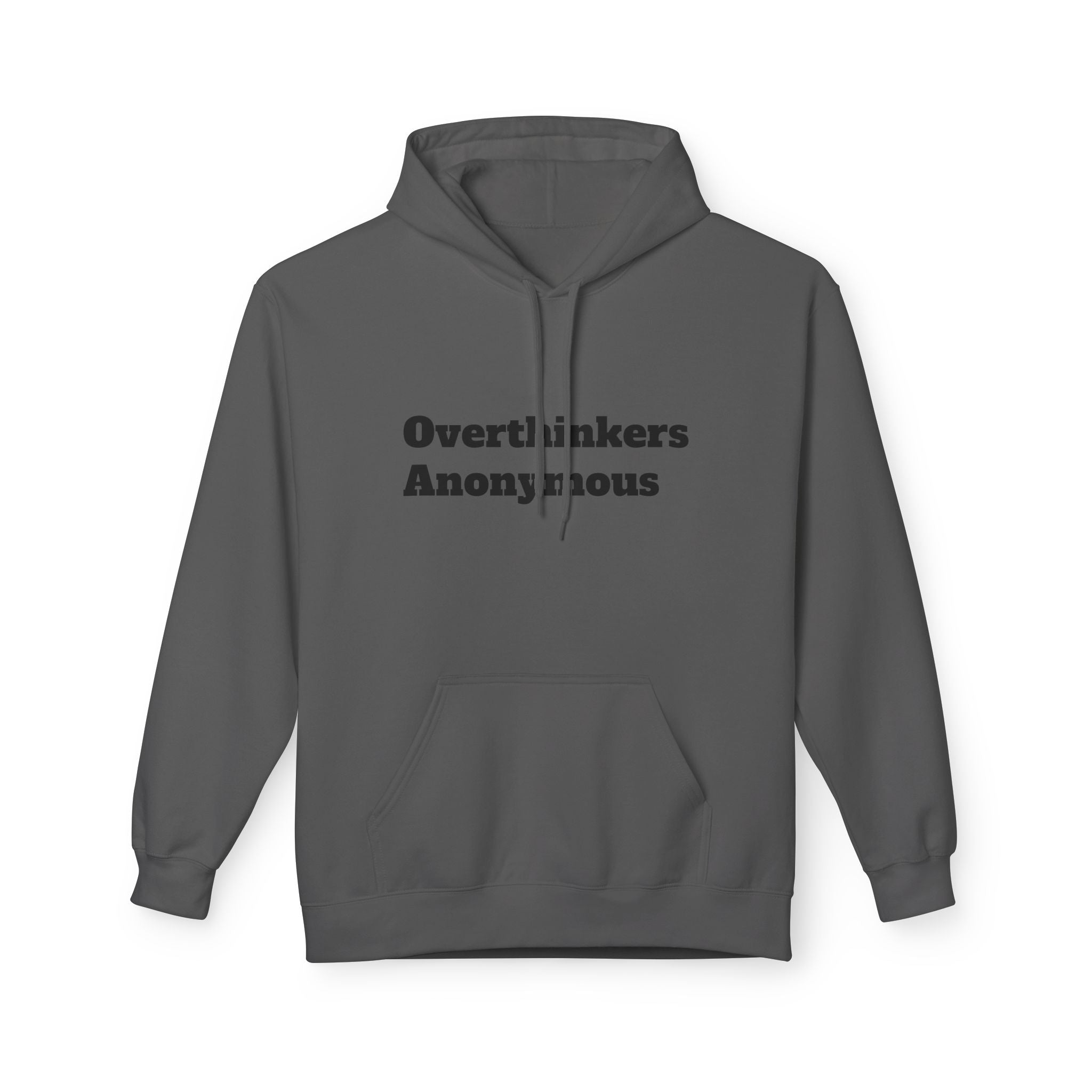 Overthinkers Anonymous Hoodie | Mental Health Comfort Wear | Cozy Anxiety Relief Sweatshirt