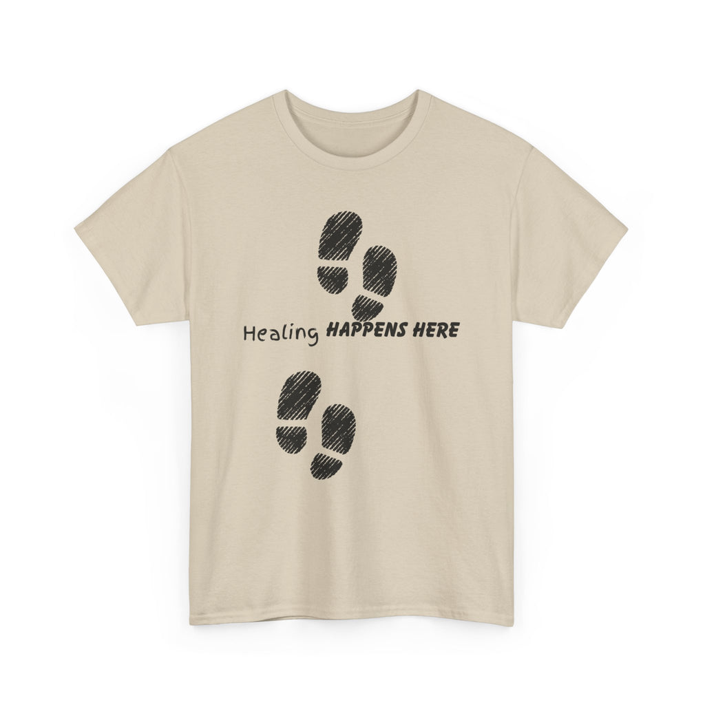 Healing Happens Here T-Shirt | Mental Health & Recovery Shirt | Inspirational Self-Care Tee for Healing and Growth