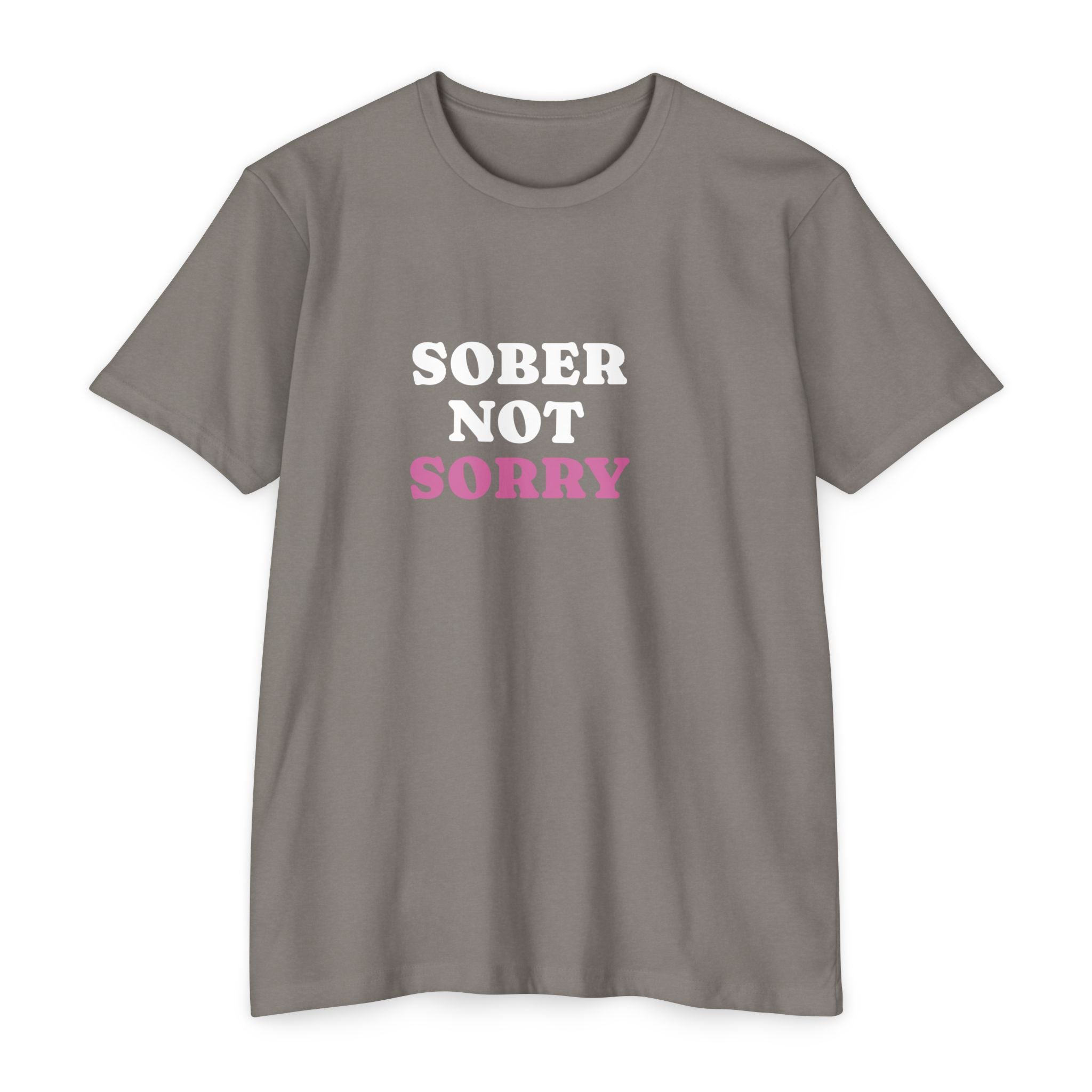 Sober Not Sorry T-Shirt | Bold Sobriety & Recovery Shirt | Empowering Addiction Recovery and Mental Health Tee