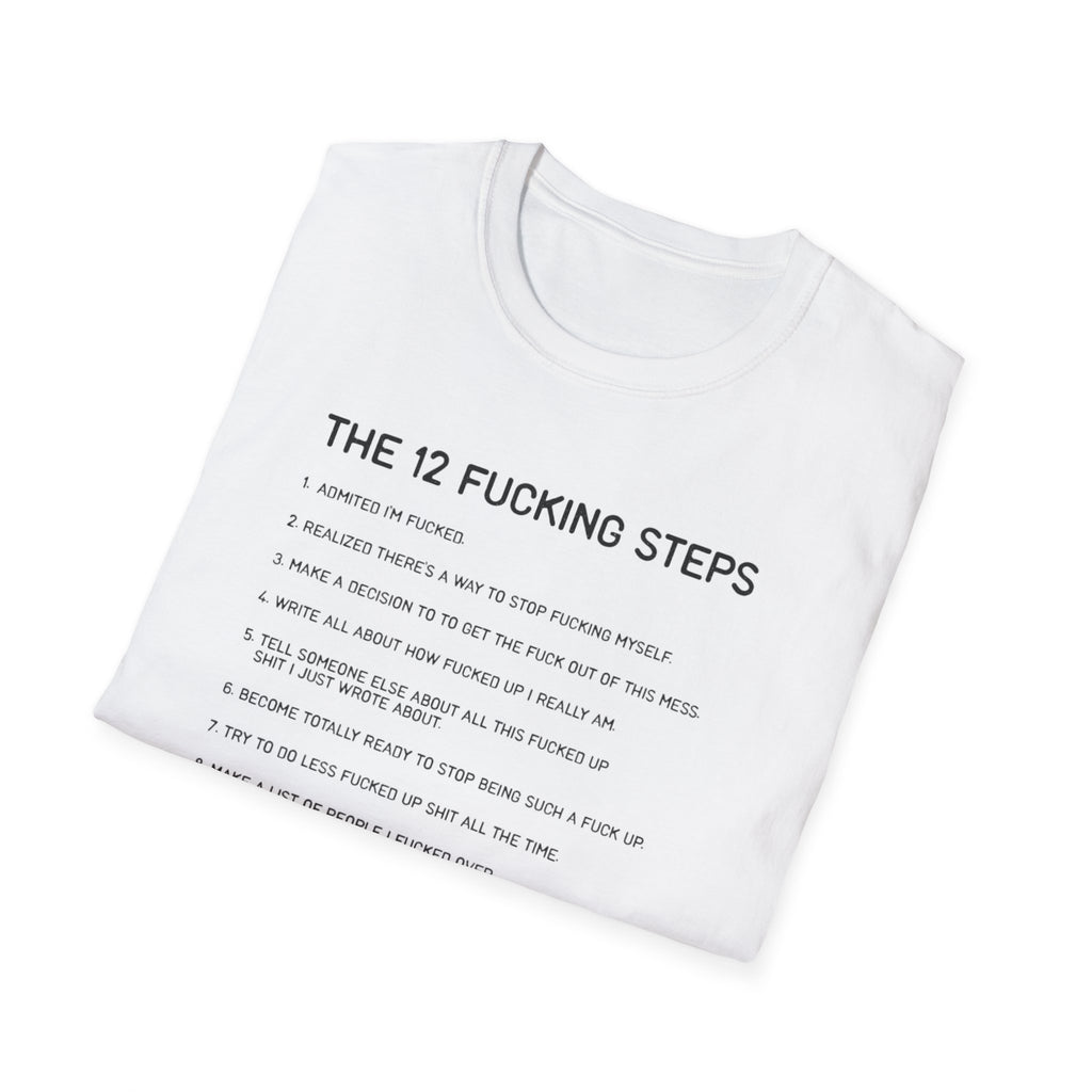 12 Fing steps funny tshirt