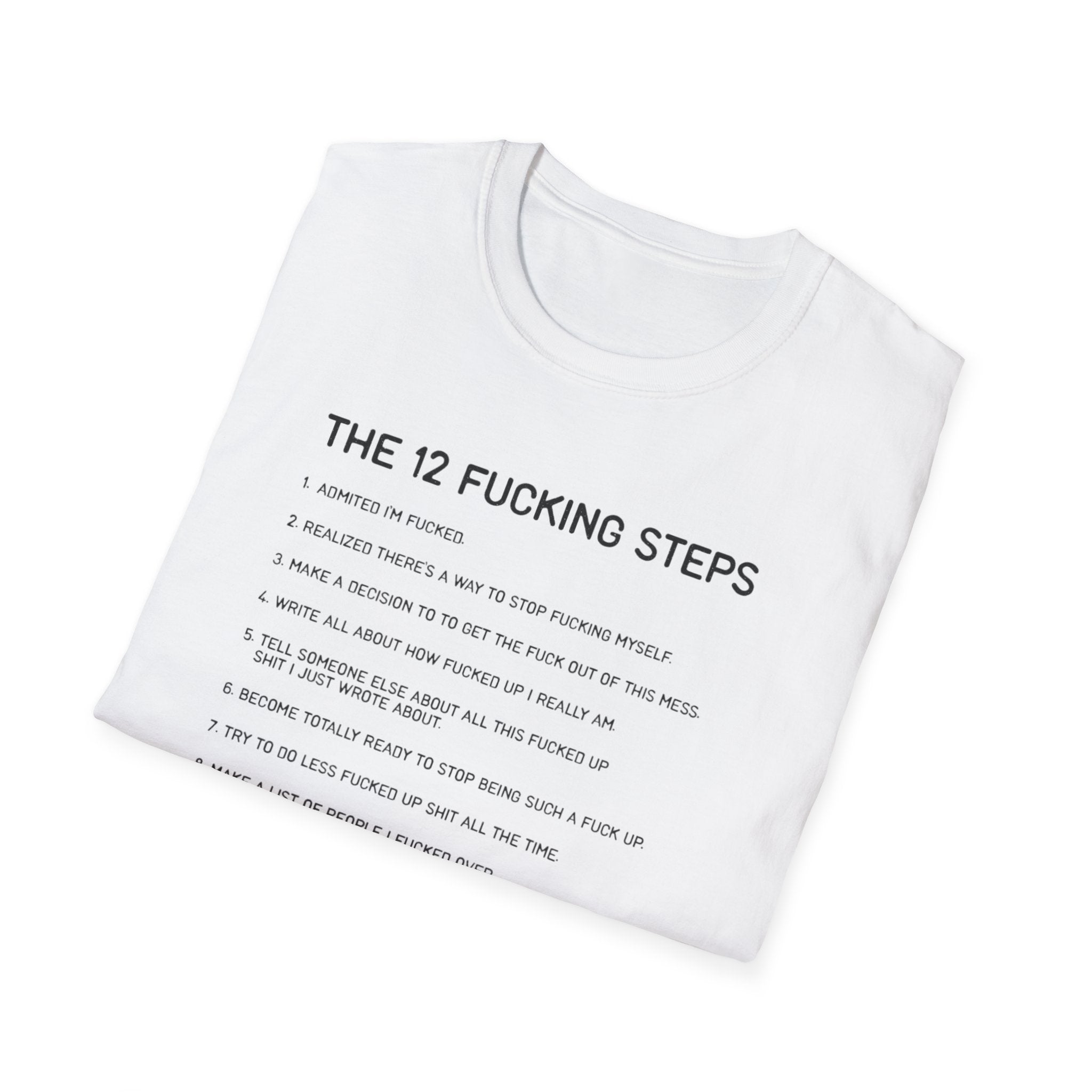 12 Fing steps funny tshirt
