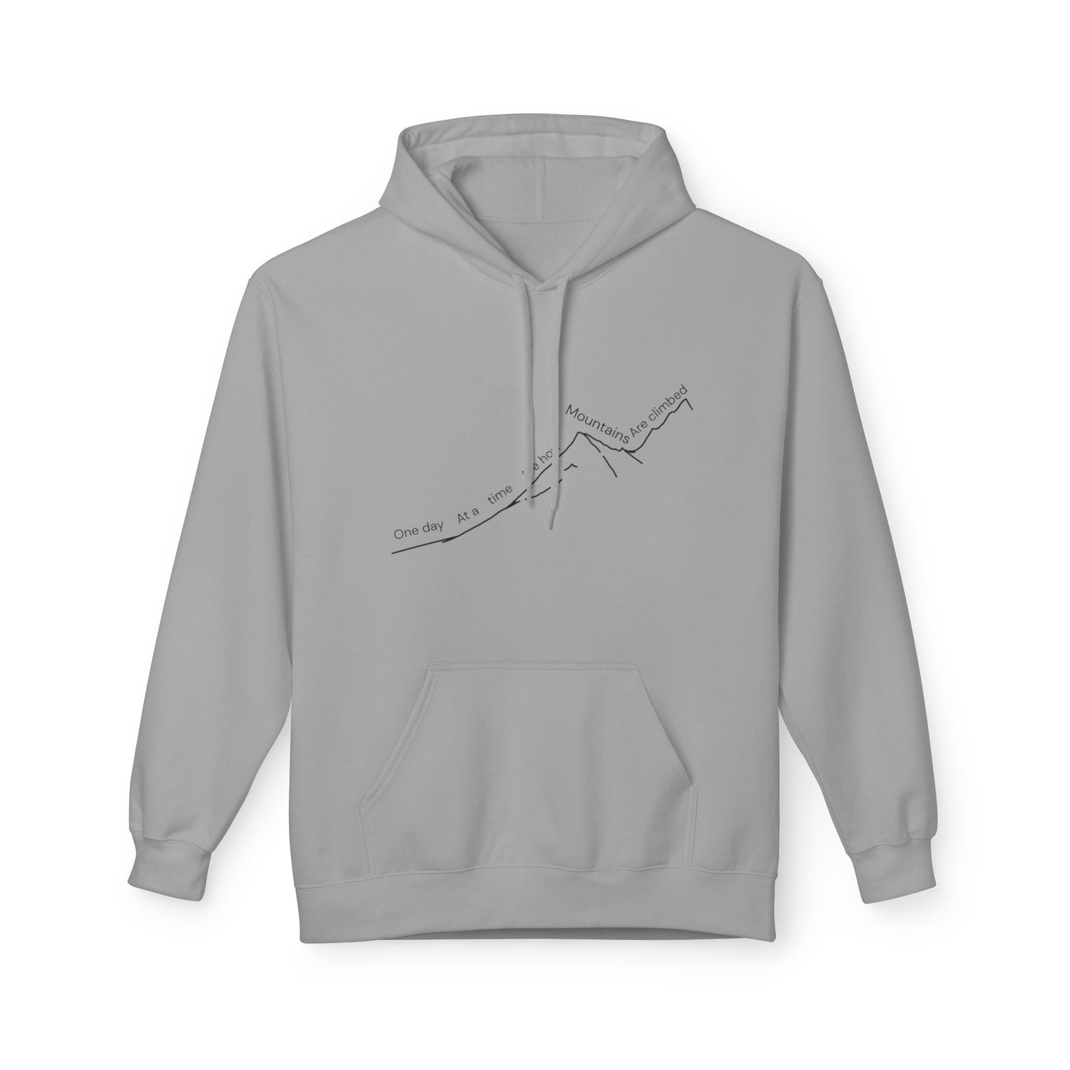 One Day at a Time Mountain Climb Sweater - Motivational
