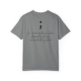 Semicolon Mental Health Awareness T-Shirt