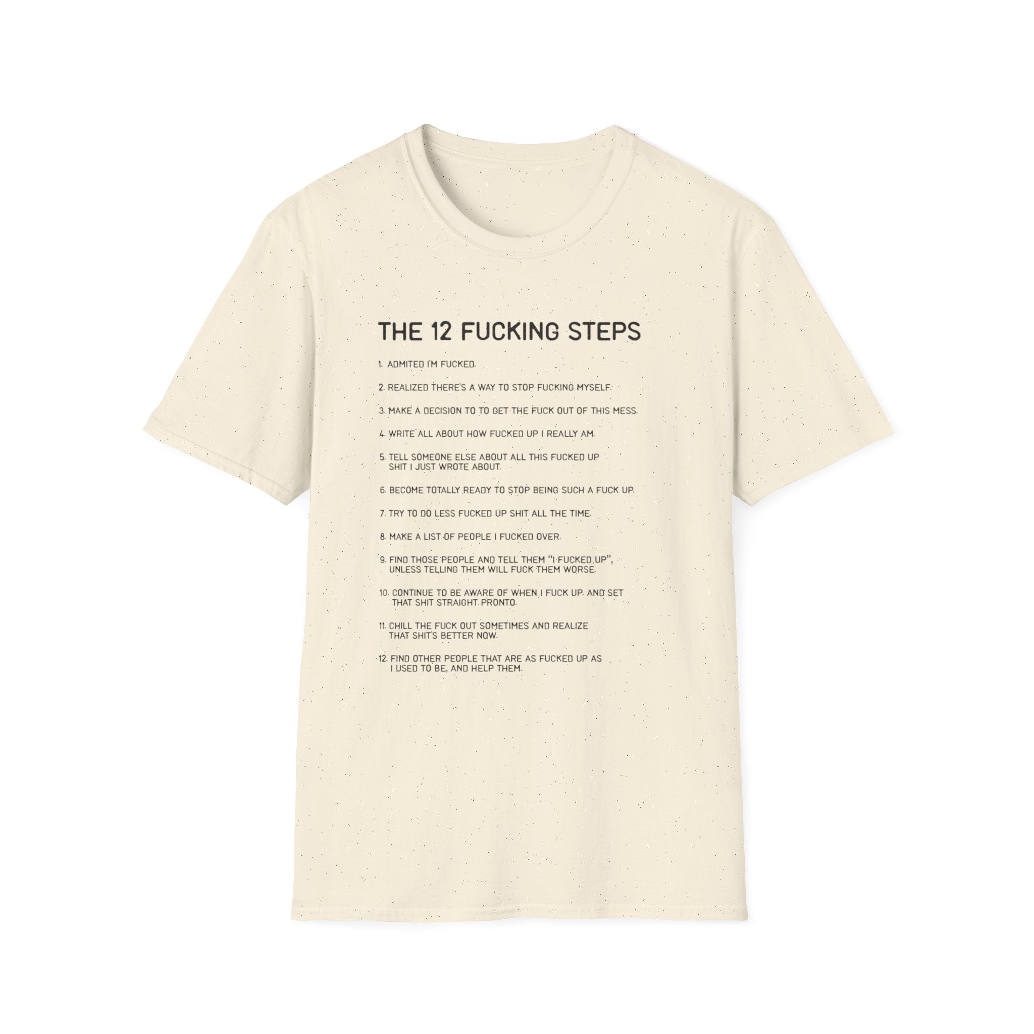 12 Fing steps funny tshirt