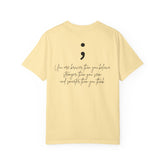 Semicolon Mental Health Awareness T-Shirt