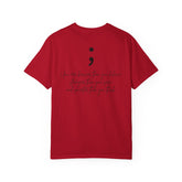 Semicolon Mental Health Awareness T-Shirt