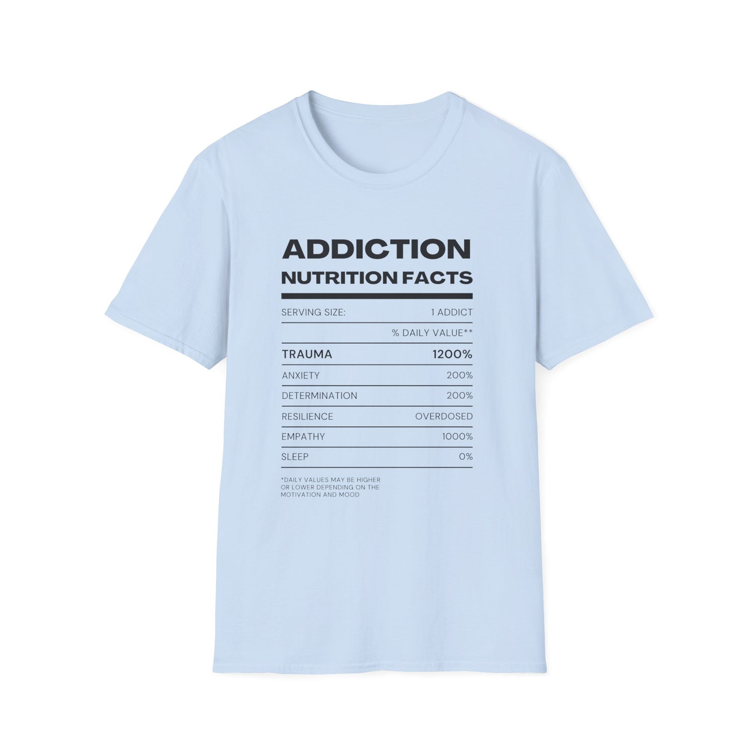 Nutrition Mental Health Unisex T-Shirt