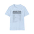 Nutrition Mental Health Unisex T-Shirt