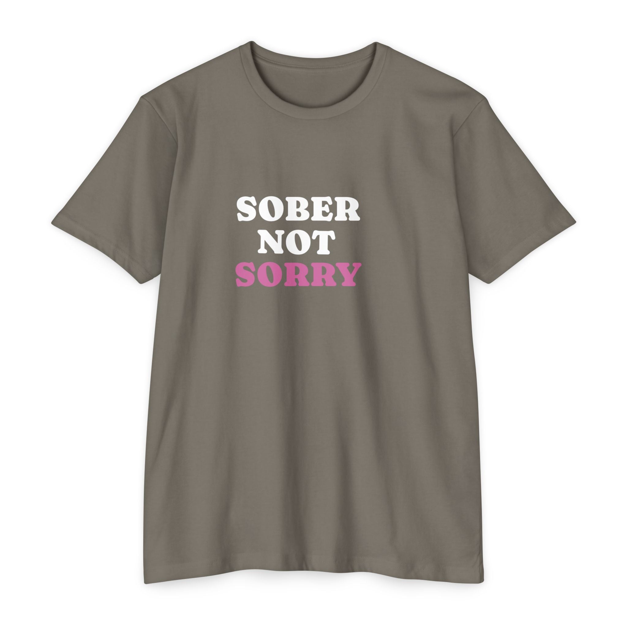 Sober Not Sorry T-Shirt | Bold Sobriety & Recovery Shirt | Empowering Addiction Recovery and Mental Health Tee