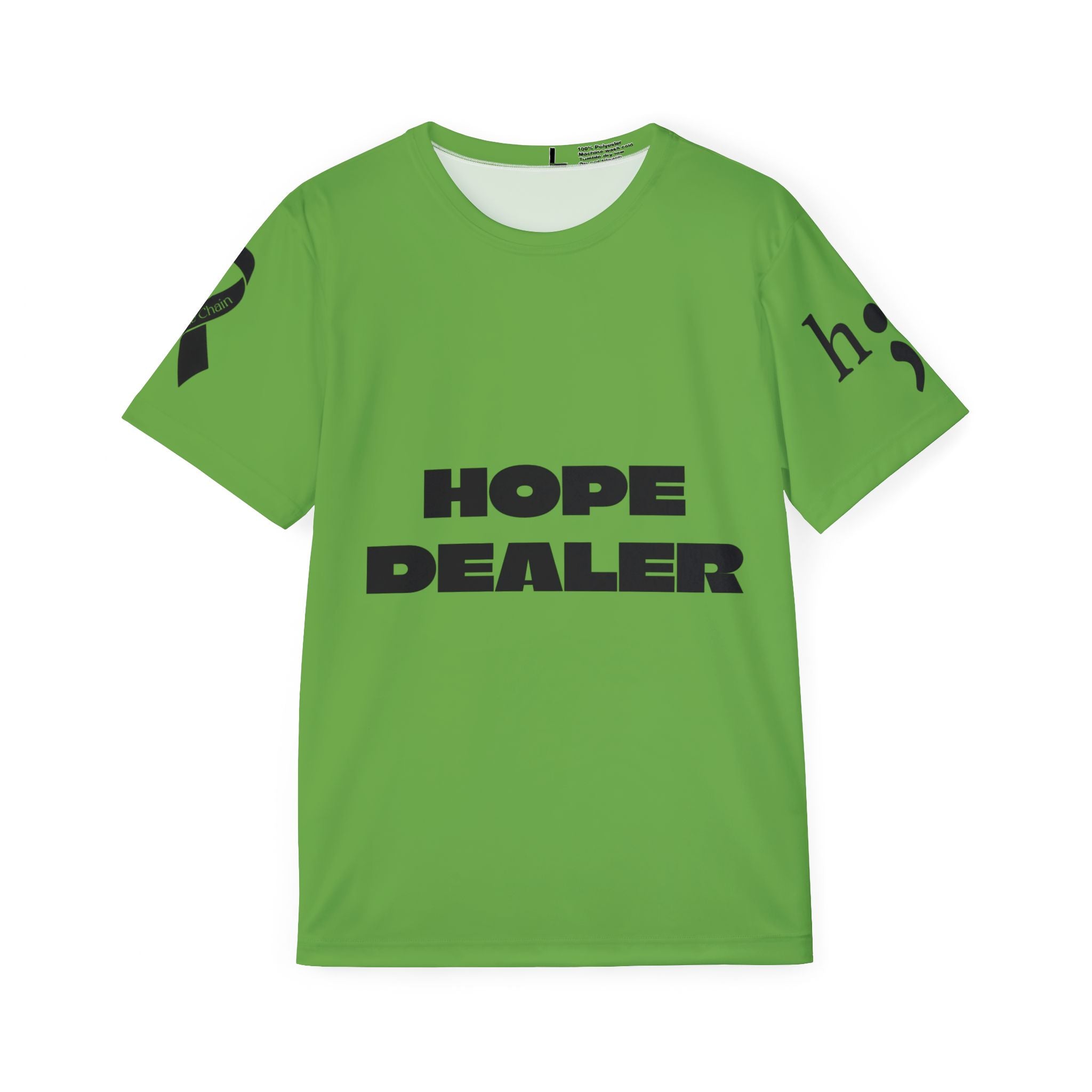 💛 HOPE DEALER Lightweight Performance Jersey – Breathable, Sweat-Wicking, Purpose-Driven Activewear