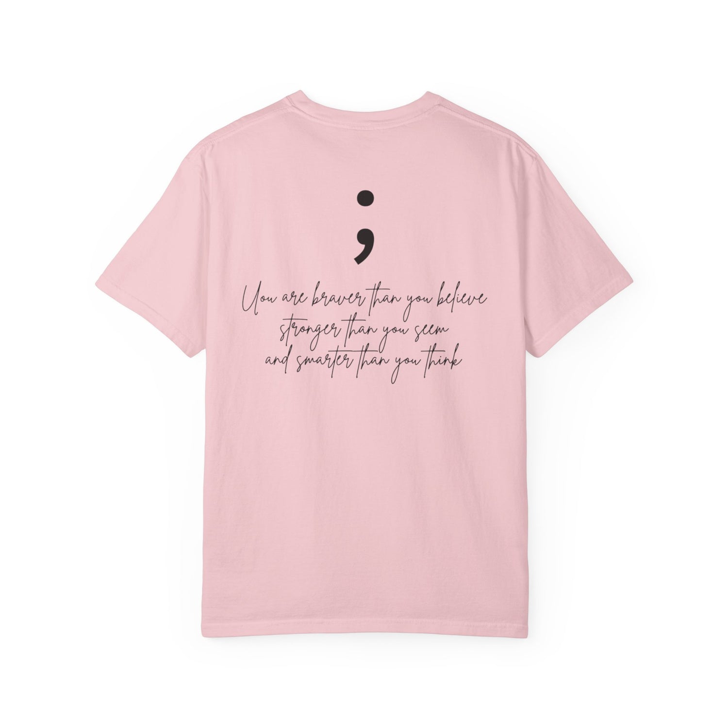 Semicolon Mental Health Awareness T-Shirt