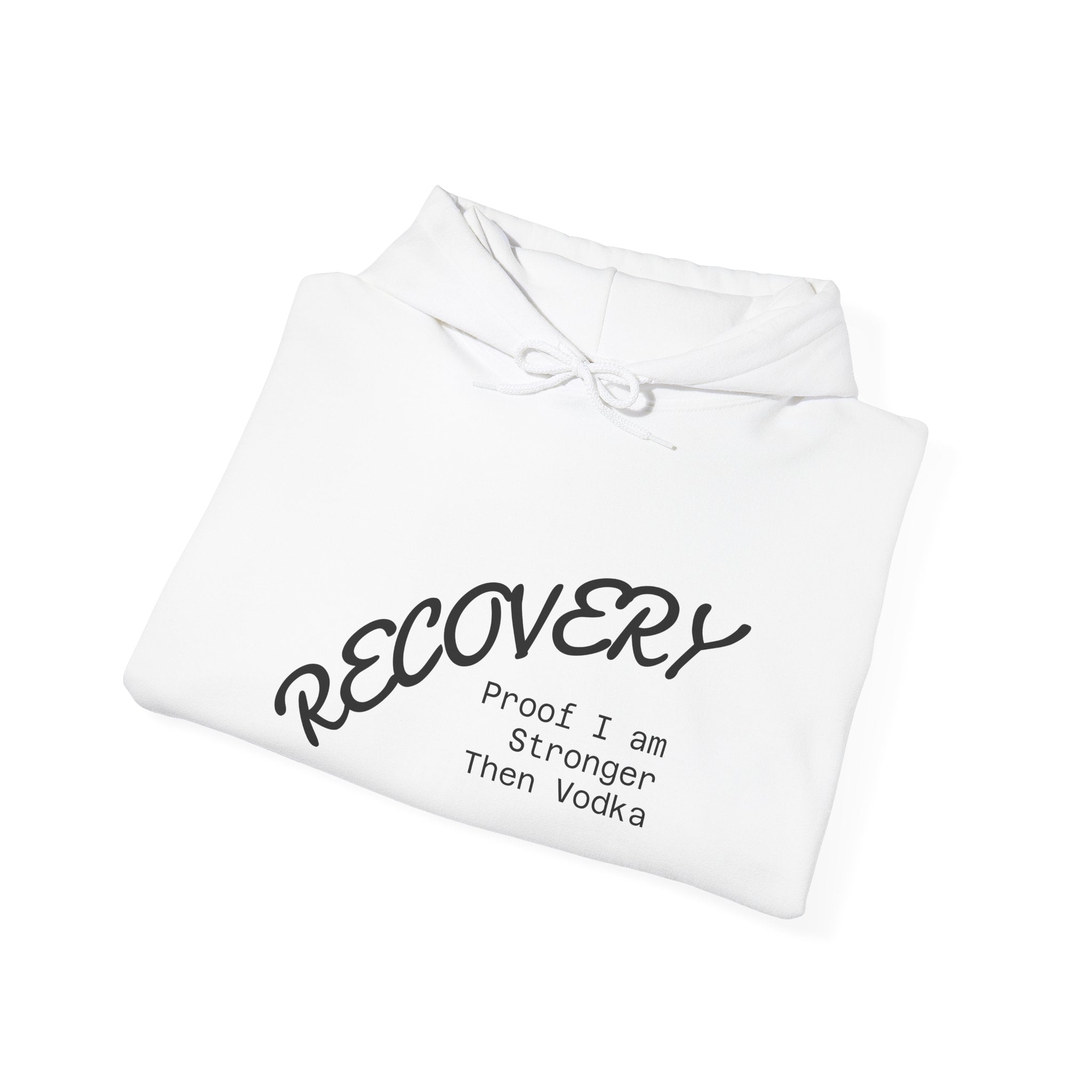 Recovery Hoodie - Proof I am Stronger Than Vodka, Cozy Sweatshirt, Unisex Fashion, Recovery Gifts, Alcohol Awareness Apparel, Comfort [...]