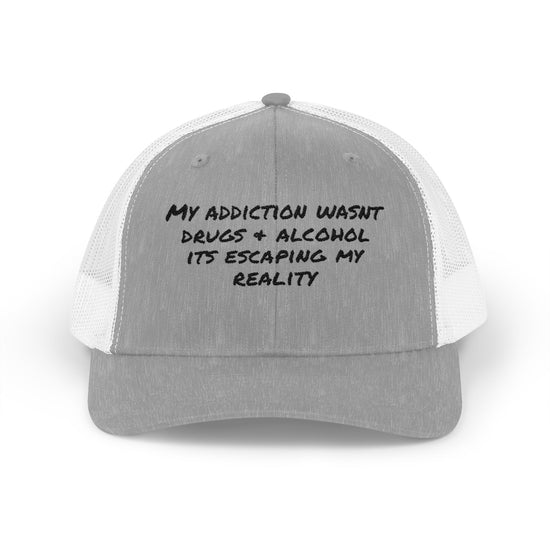 Snapback Cap - Addiction Escape Reality Statement Hat