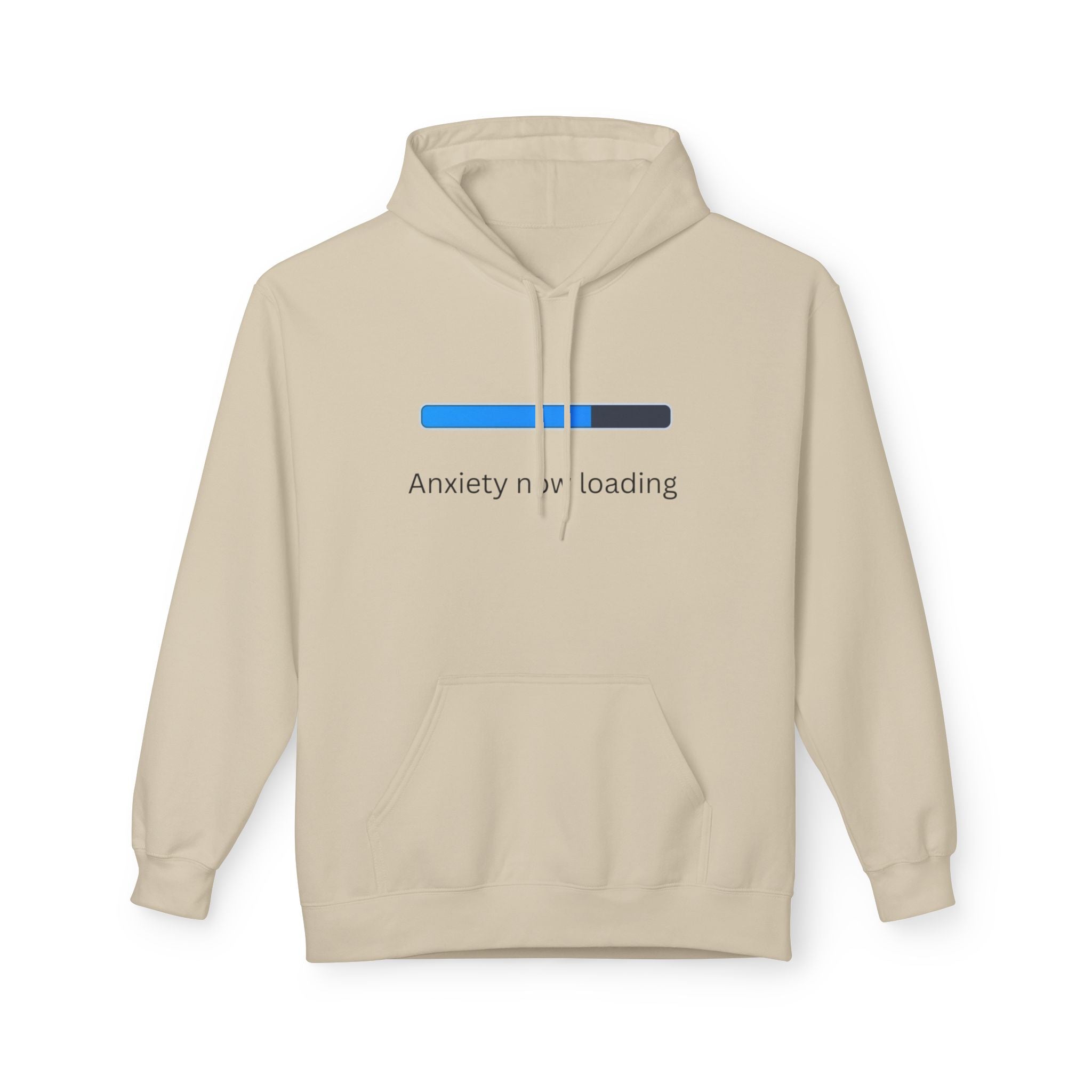 🖤 Anxiety Now Loading Hoodie | Mental Health Awareness Sweatshirt | Unisex Hoodie in All Colors & Sizes