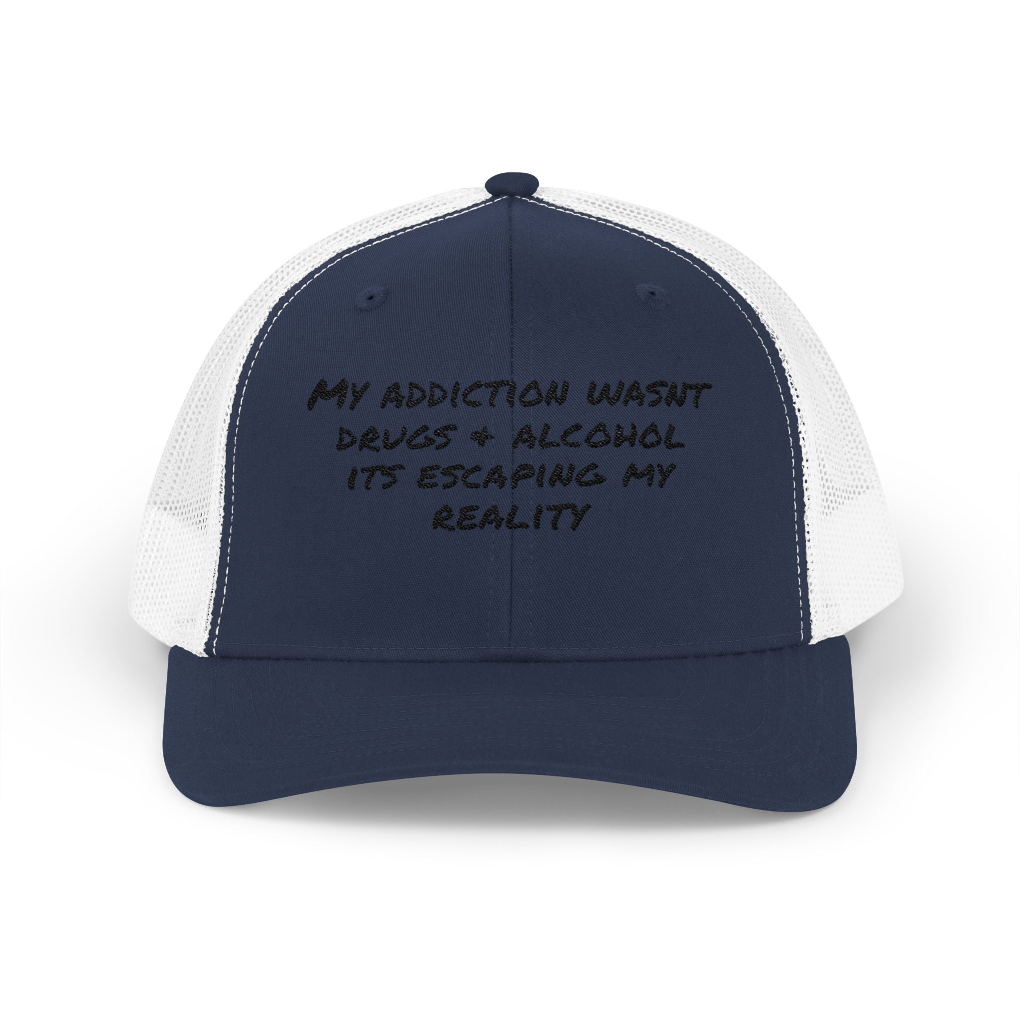 Snapback Cap - Addiction Escape Reality Statement Hat