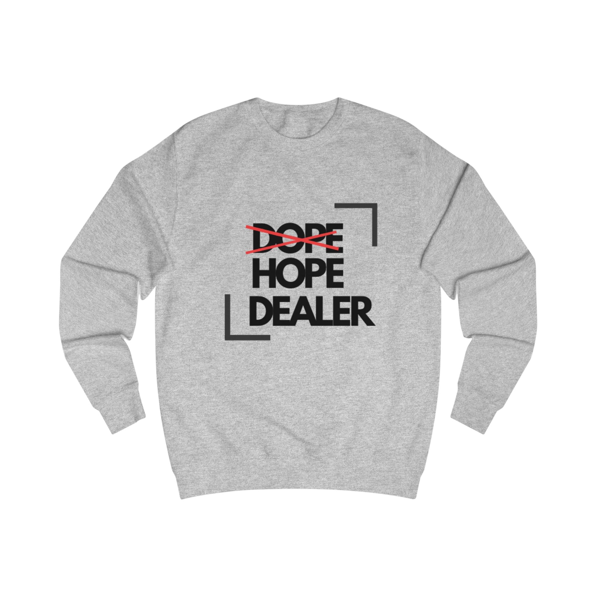 Hope Dealer Shirt | Dope Crossed Out Graphic Tee | Mental Health Awareness & Positive Vibes T-Shirt