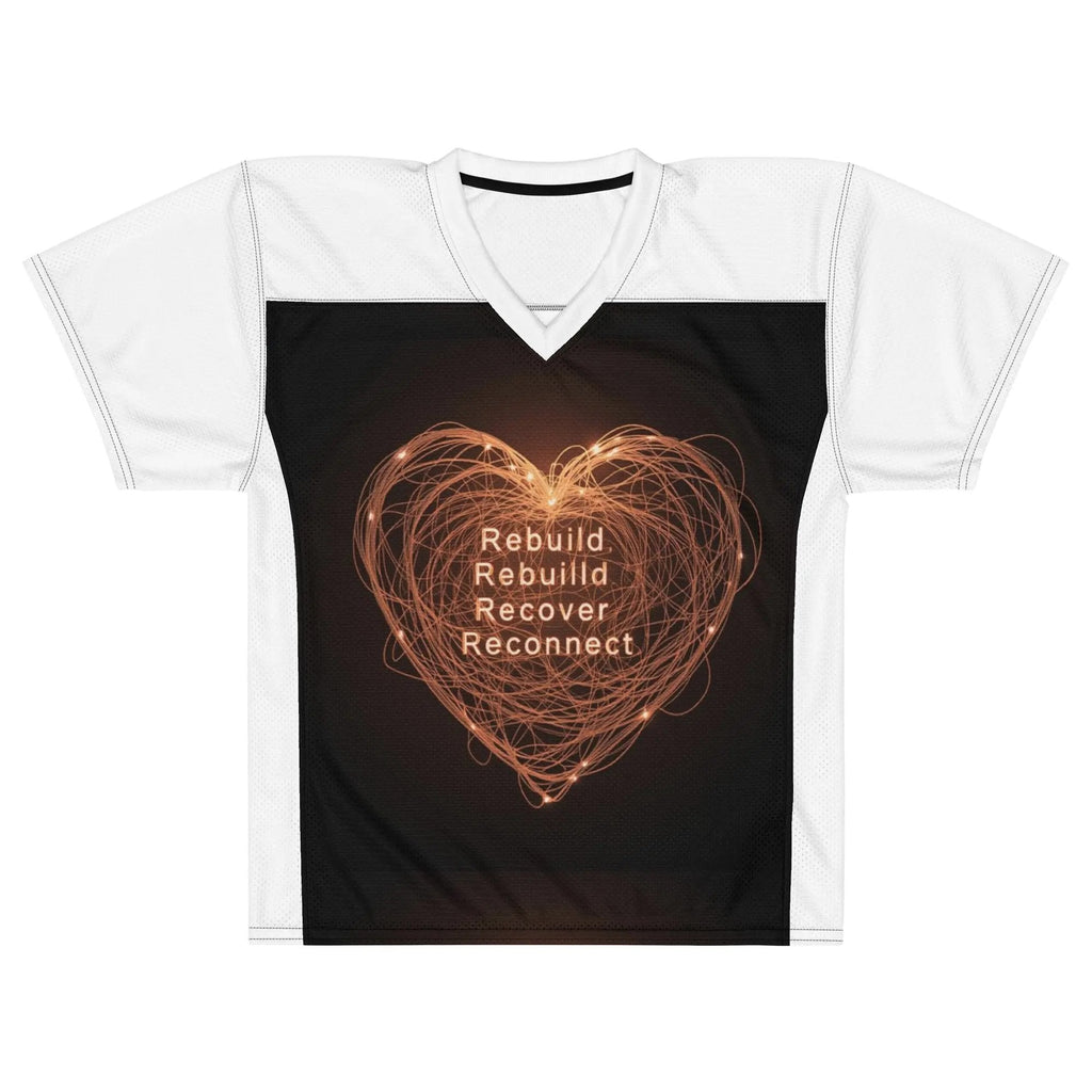 Recover & Reconnect Mesh Jersey – Breathe Easy, Live Free - Sonny Side Up - 