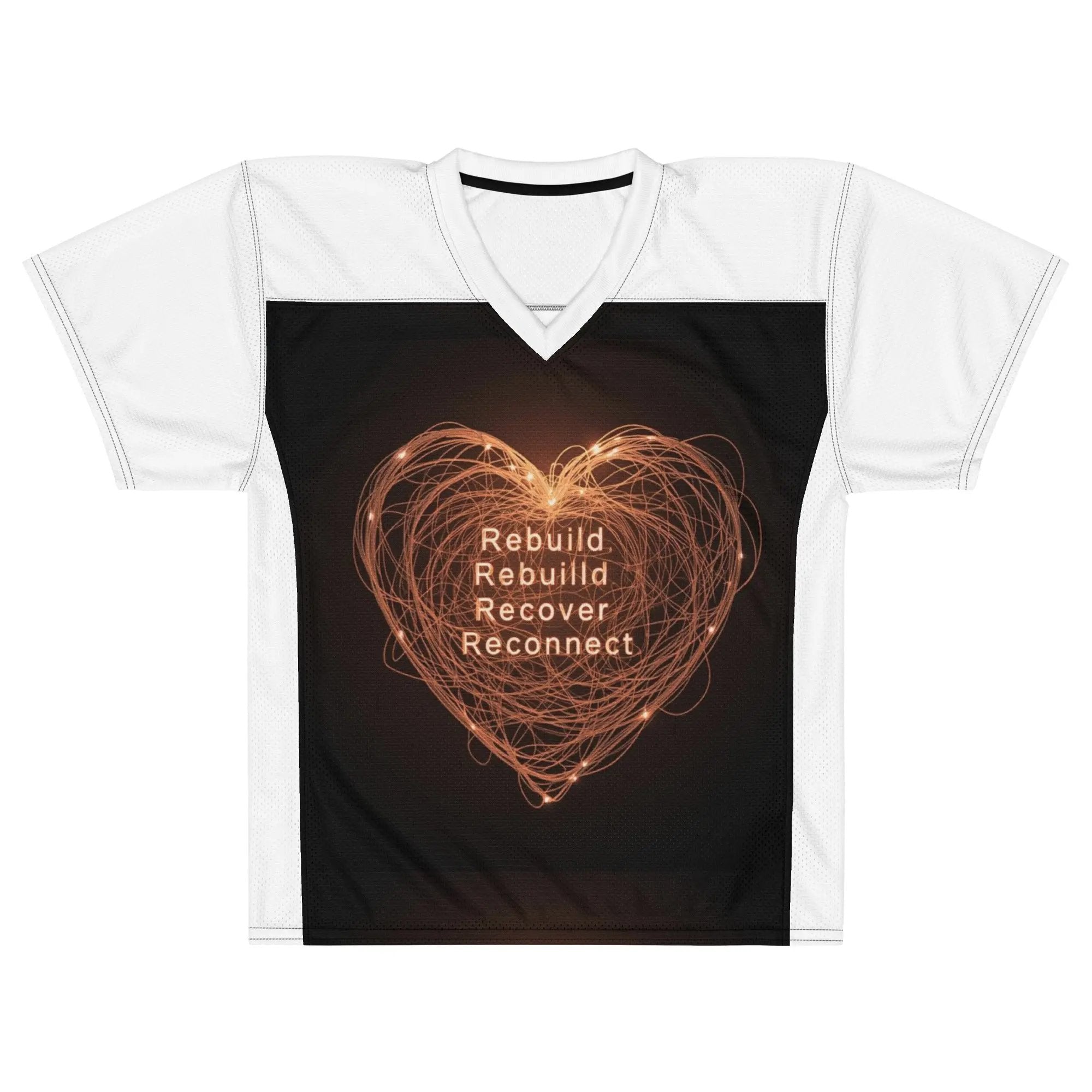 Recover & Reconnect Mesh Jersey – Breathe Easy, Live Free - Sonny Side Up - 