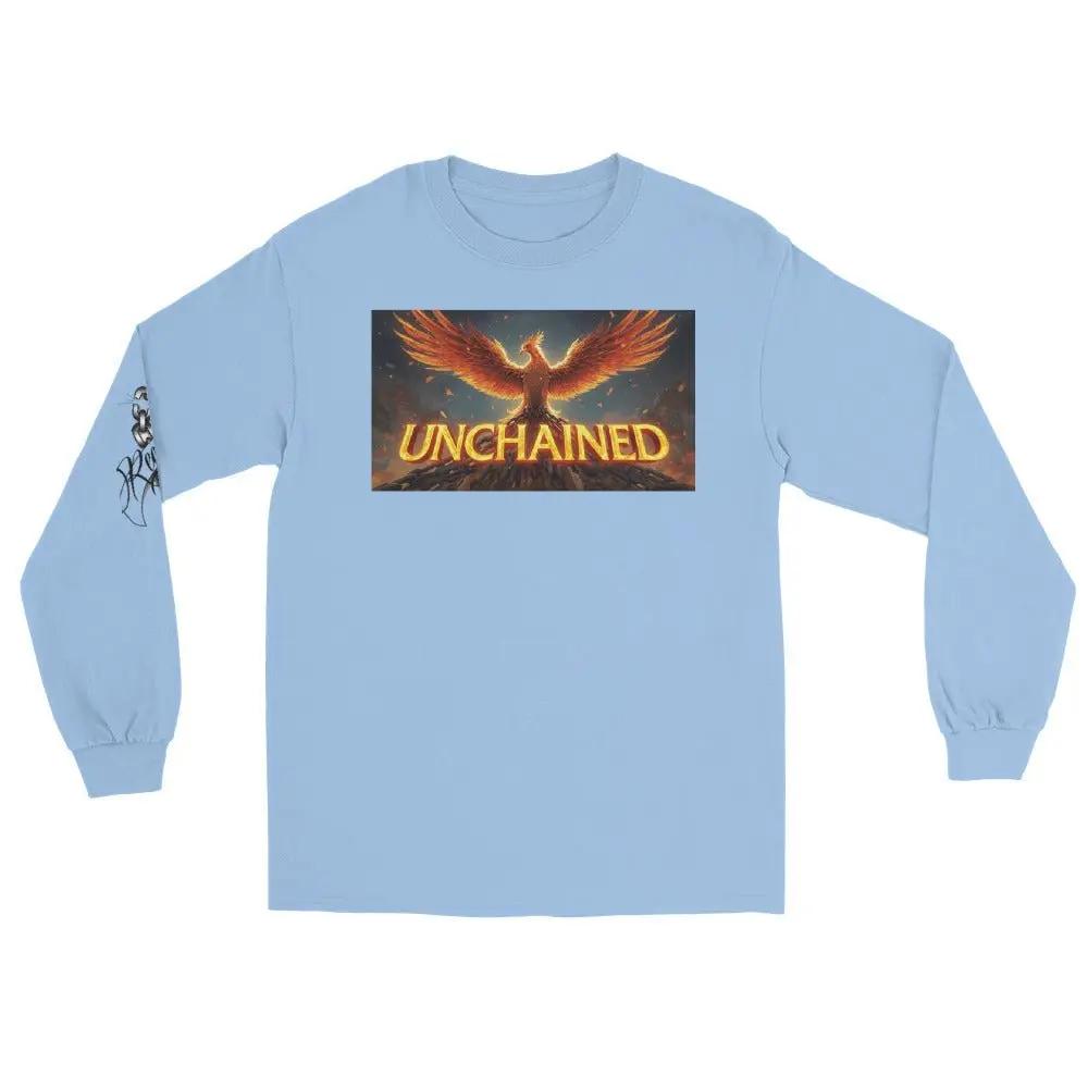 Unchained Long Sleeve | Freedom - Inspired Classic Fit Tee for Men - Sonny Side Up - 