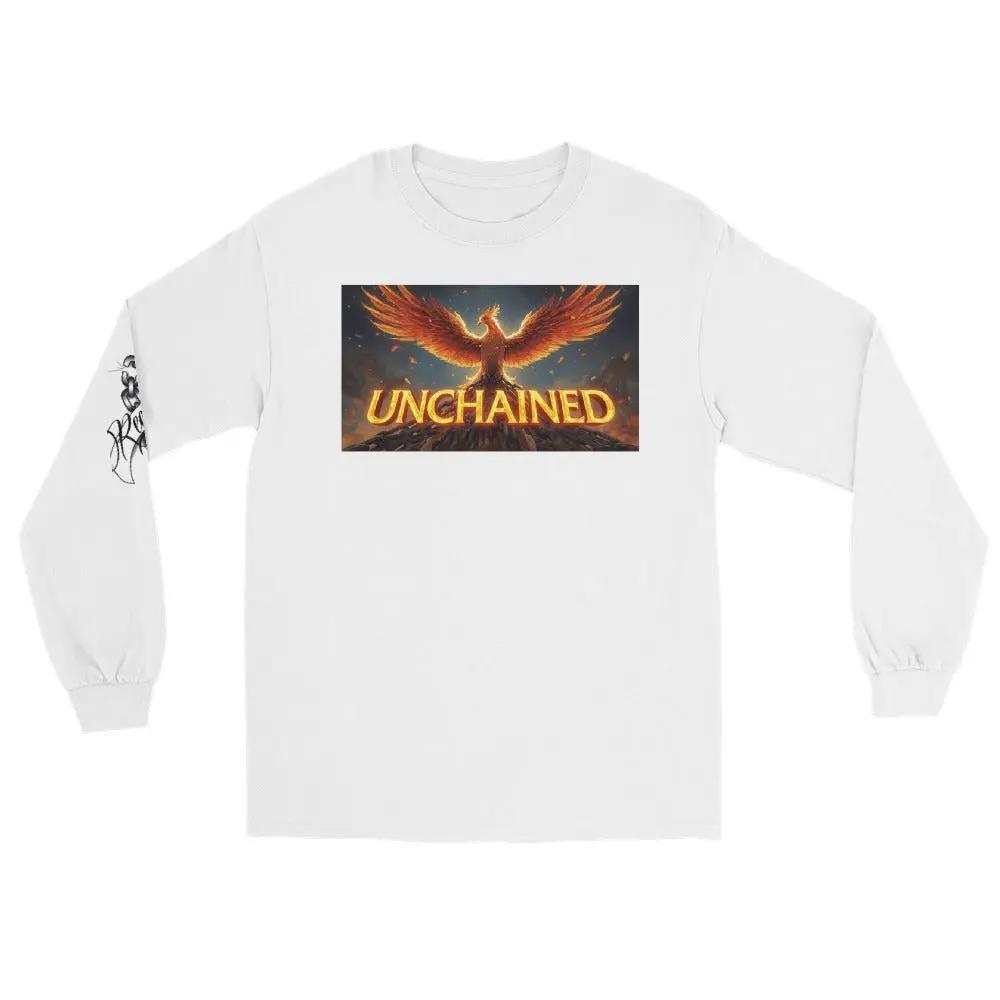 Unchained Long Sleeve | Freedom - Inspired Classic Fit Tee for Men - Sonny Side Up - 