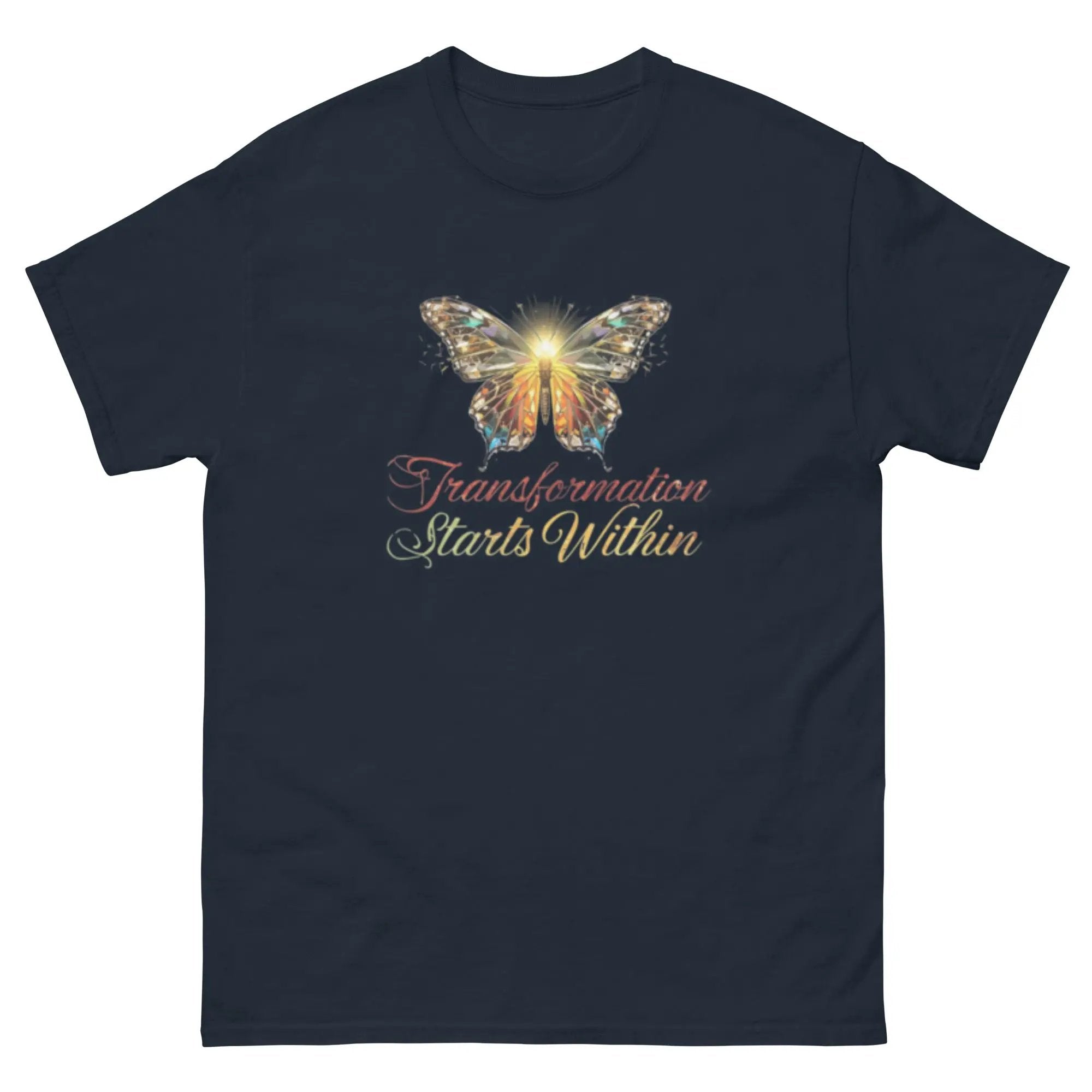 Butterfly Transformation Happens Within T-Shirt – Symbol of Growth, Healing & Inner Strength | Recovery Streetwear - Sonny Side Up - 