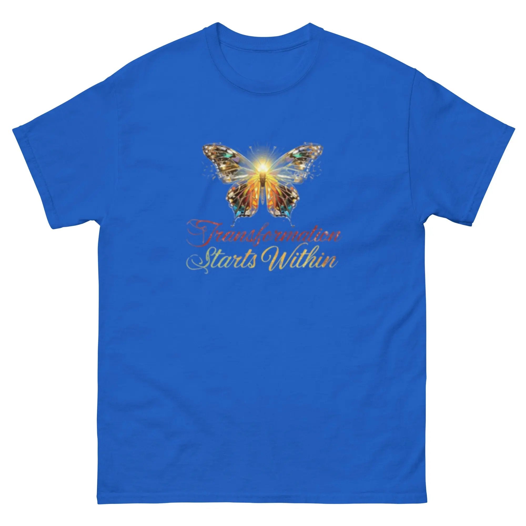 Butterfly Transformation Happens Within T-Shirt – Symbol of Growth, Healing & Inner Strength | Recovery Streetwear - Sonny Side Up - 