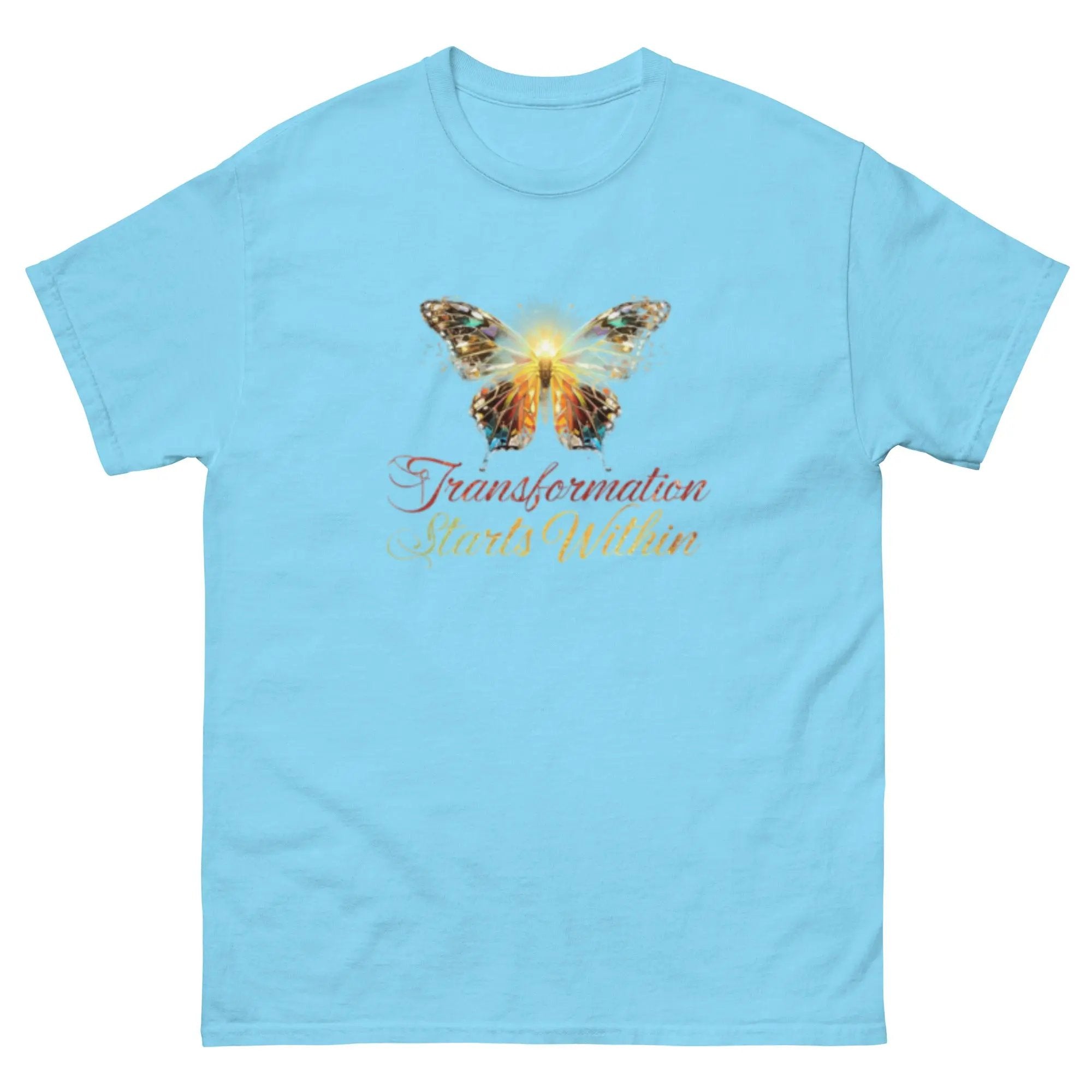 Butterfly Transformation Happens Within T-Shirt – Symbol of Growth, Healing & Inner Strength | Recovery Streetwear - Sonny Side Up - 