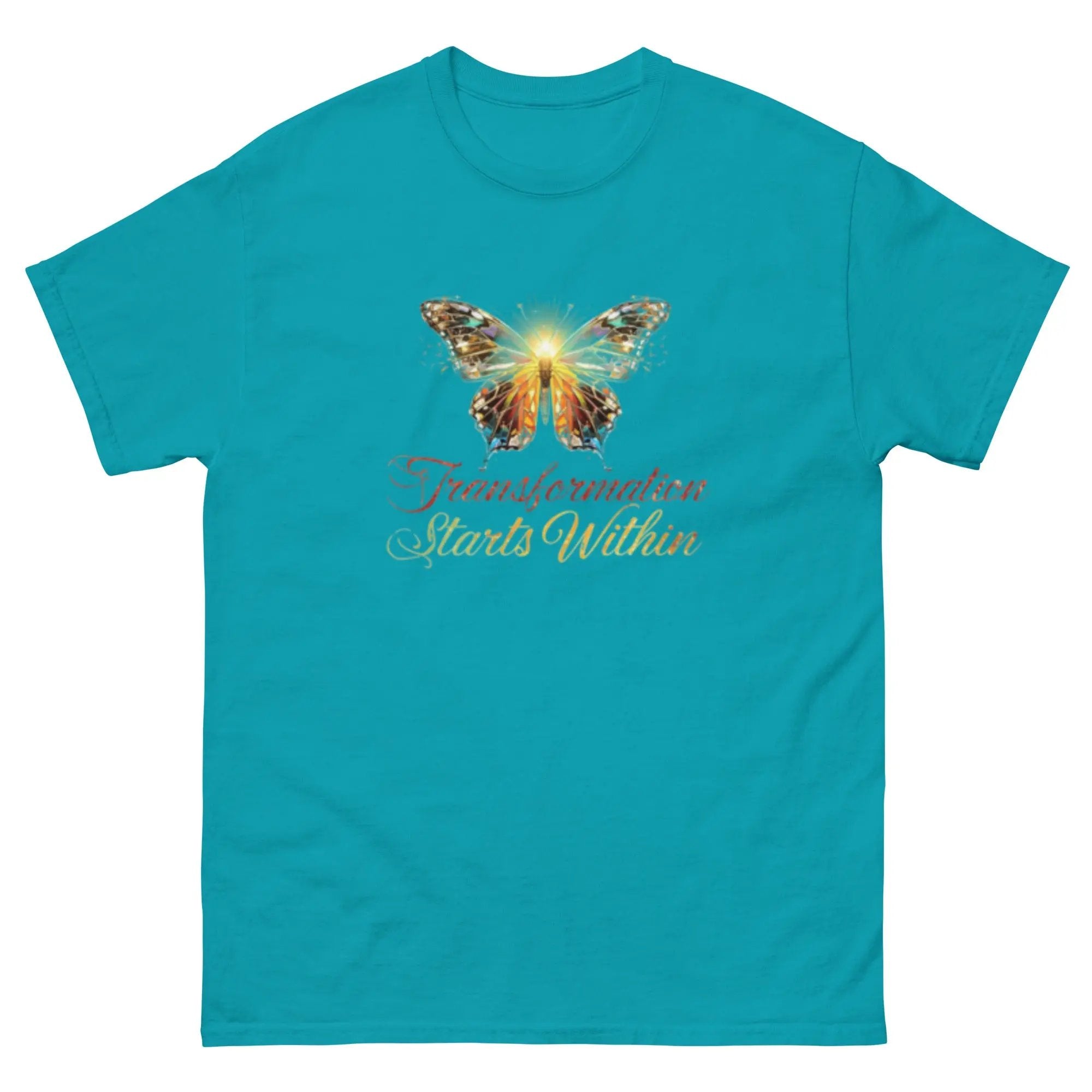 Butterfly Transformation Happens Within T-Shirt – Symbol of Growth, Healing & Inner Strength | Recovery Streetwear - Sonny Side Up - 