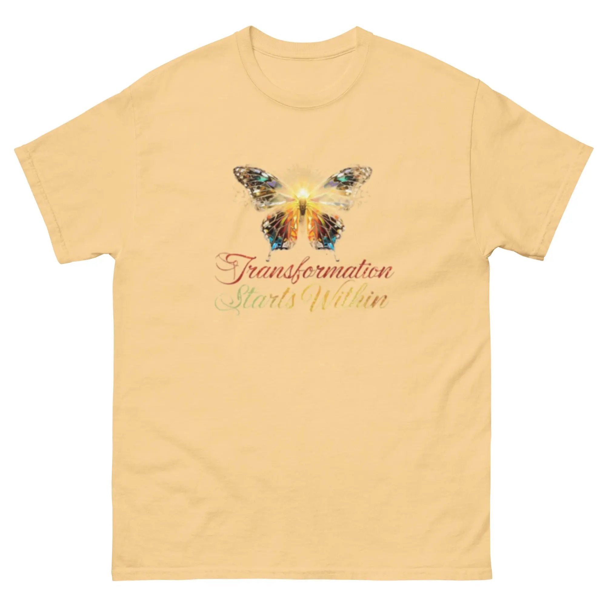 Butterfly Transformation Happens Within T-Shirt – Symbol of Growth, Healing & Inner Strength | Recovery Streetwear - Sonny Side Up - 